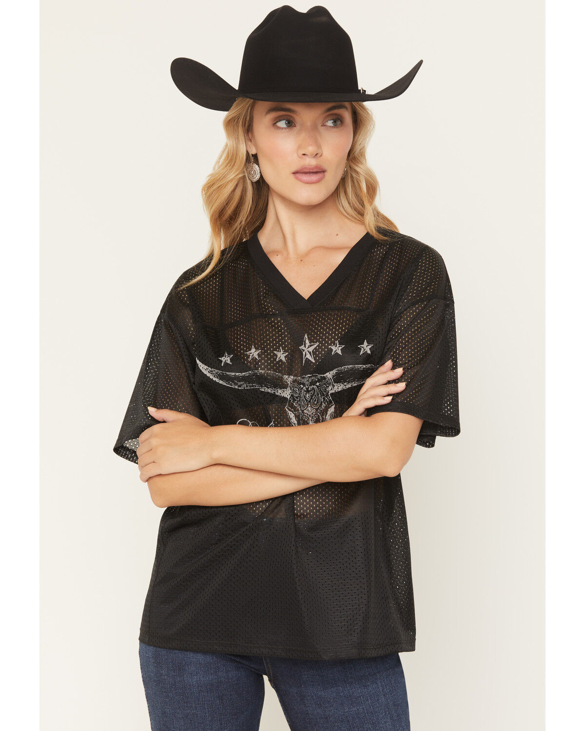 Women's Youth in Revolt Steerhead Short Sleeve Graphic Jersey Shirt