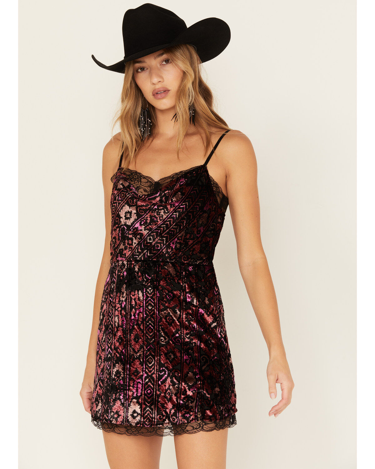 Women's Idyllwind Houston Cowl Neck Mini Dress