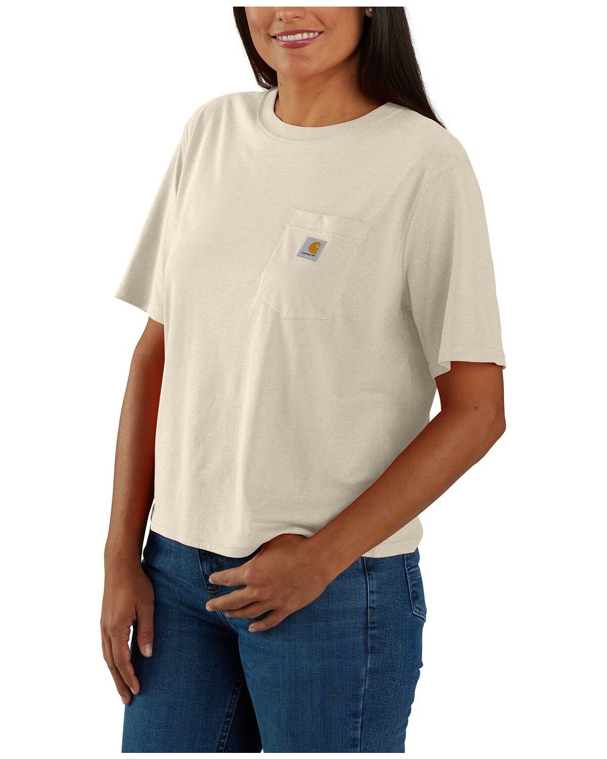 Women's Carhartt Tencel Fiber Series Loose Fit Short Sleeve Pocket Wo