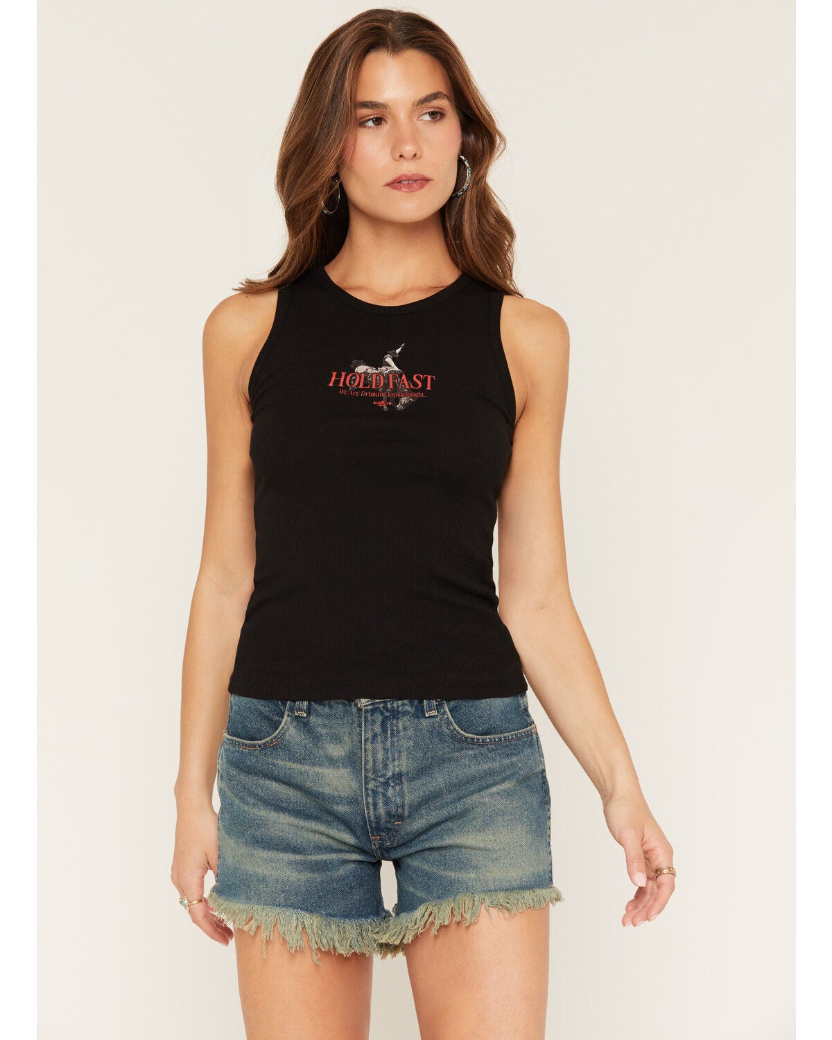 Women's Los Sundays Bronco Tequila Graphic Tank Top