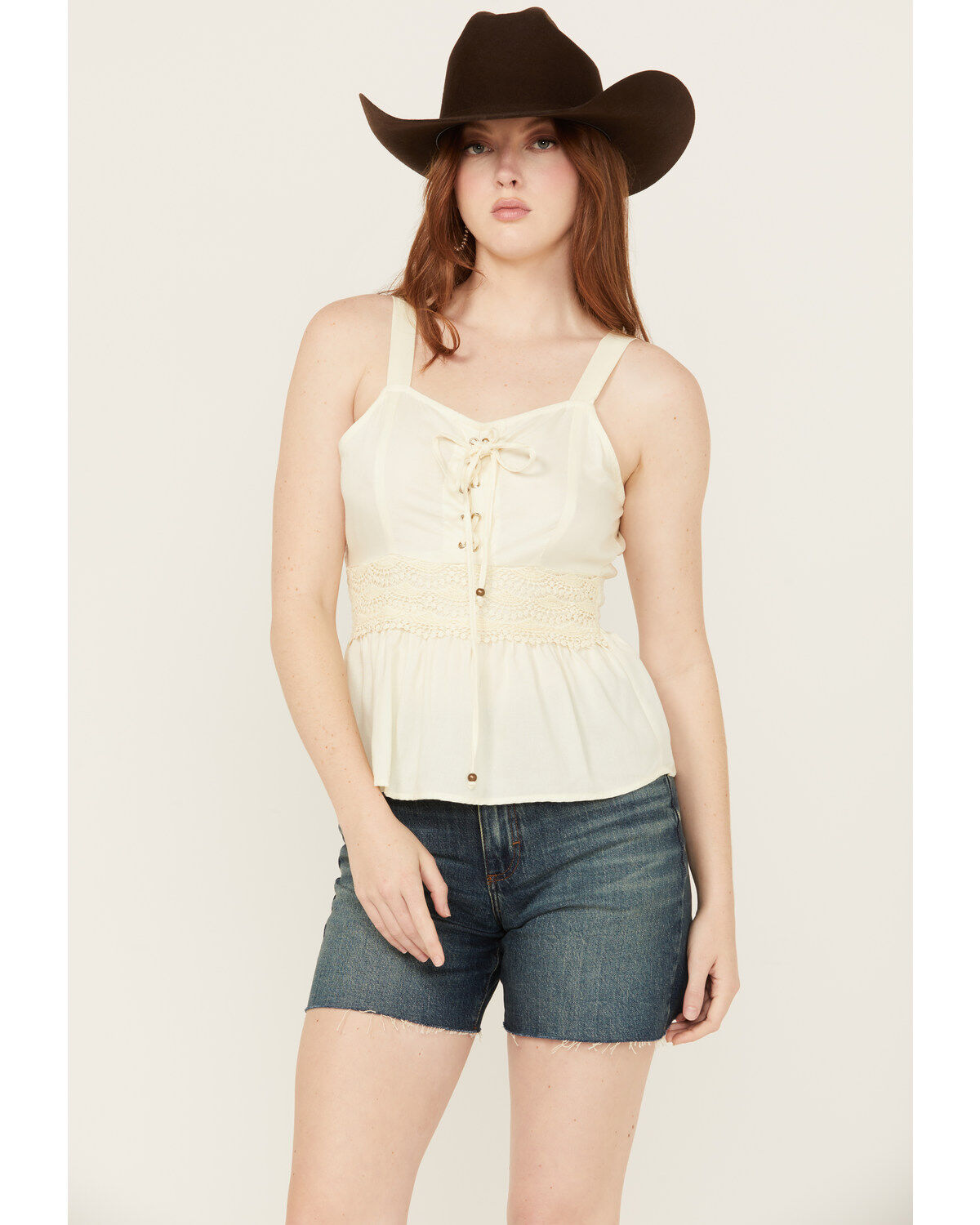 Women's Angie Crochet Tank Top