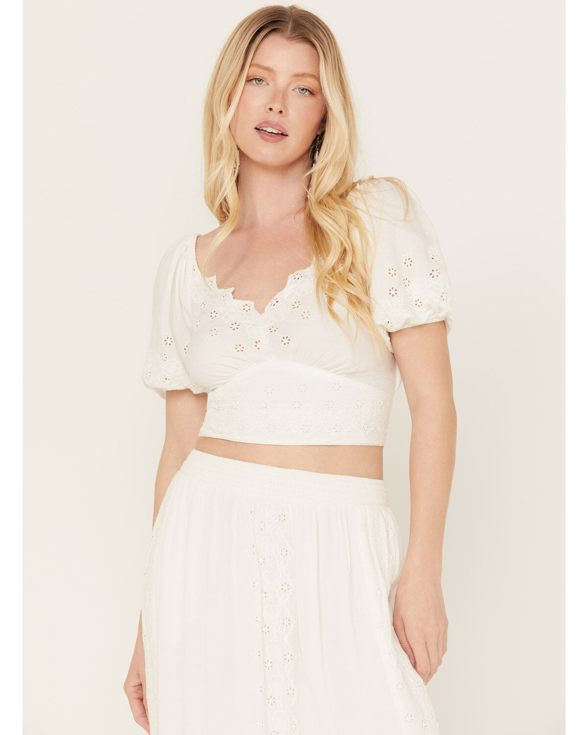 Women's Idyllwind Peony Cropped Top