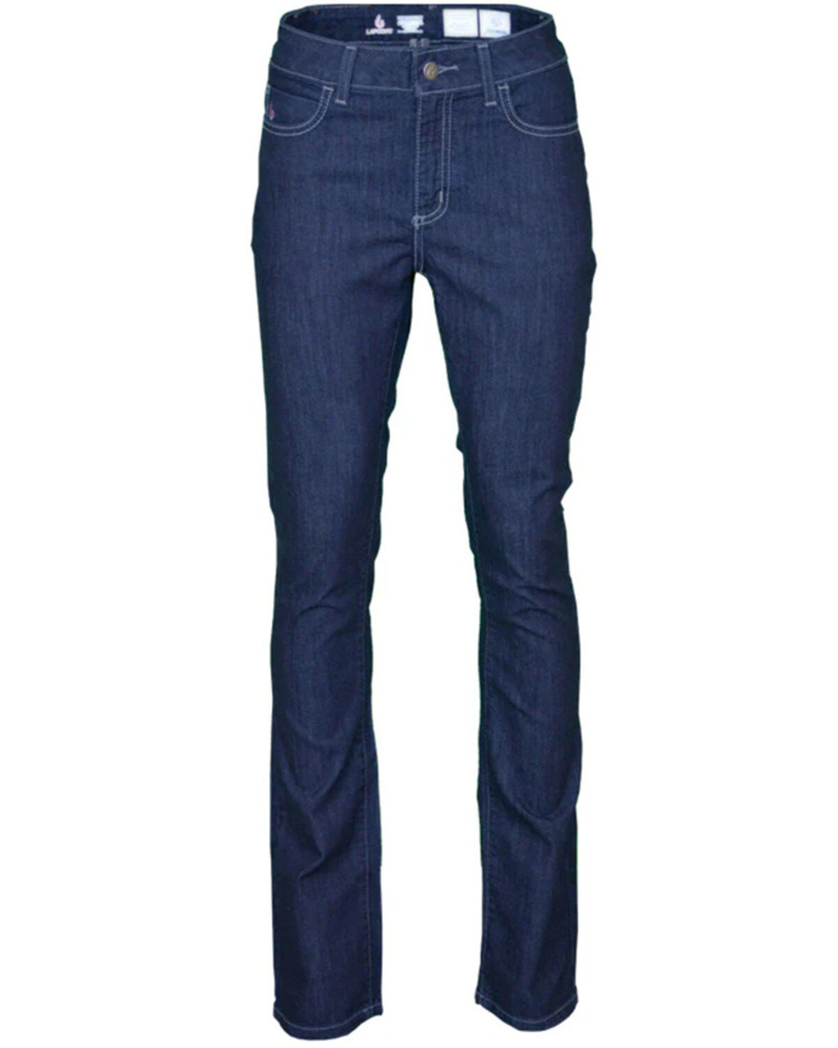 Women's Lapco FR Dark Wash Bootcut Comfort Stretch Denim Jeans