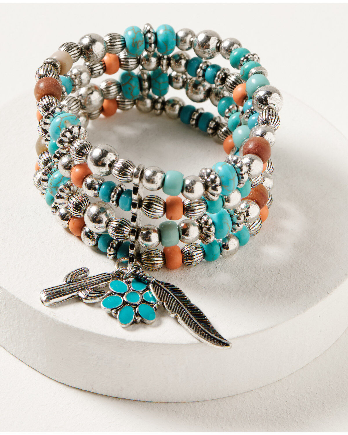 Women's Shyanne Wildflower Bloom Beaded Bracelet