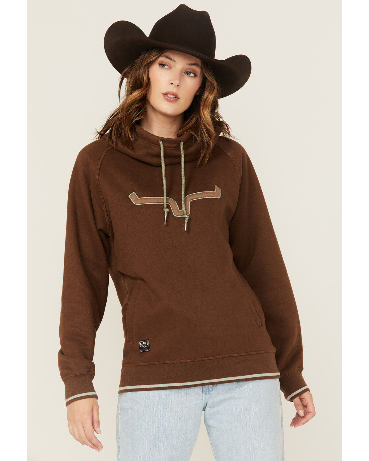 Women's Kimes Ranch Logo Scoop Hoodie