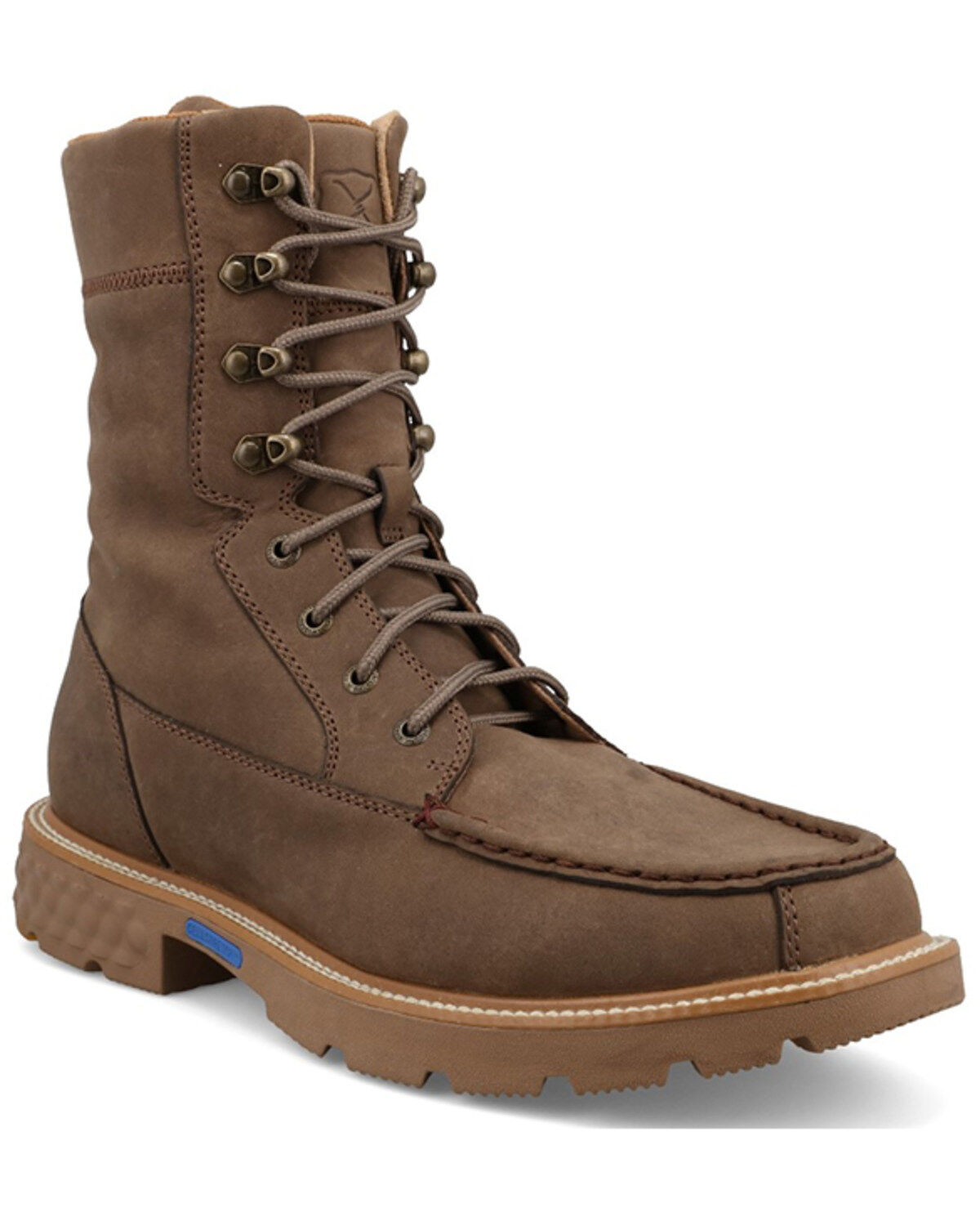 Men's Twisted X 9" Lace-Up Work Boots - Soft Toe