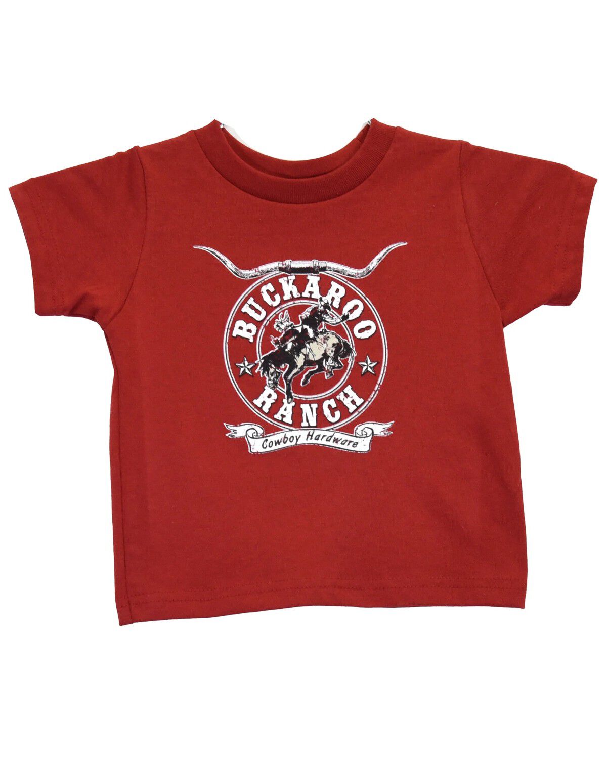 Boys' Cowboy Hardware Toddler Buckaroo Ranch Short Sleeve Graphic T-Sh