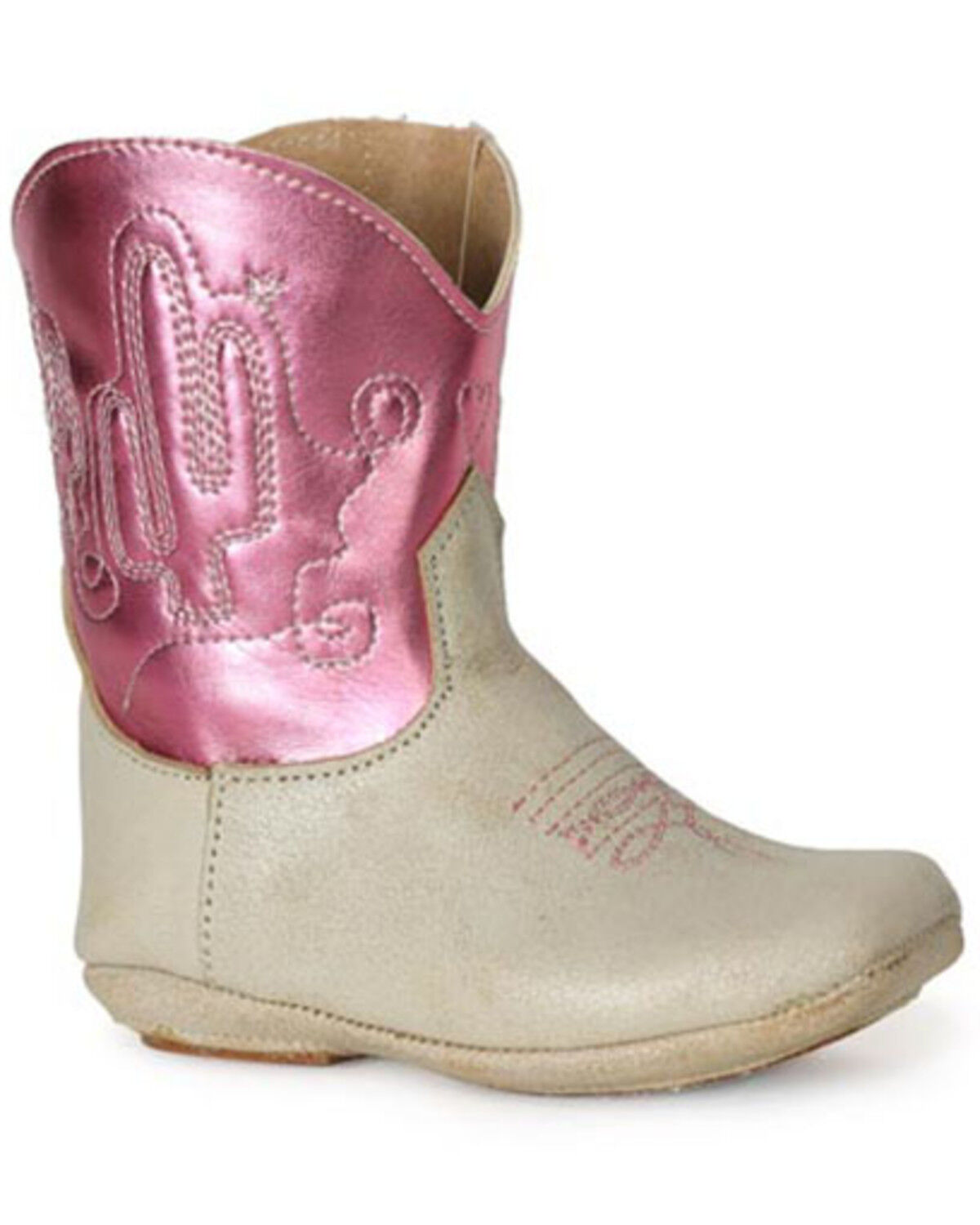 Girls' Roper Infant Cowbabies Cactus Western Boots - Broad Square Toe