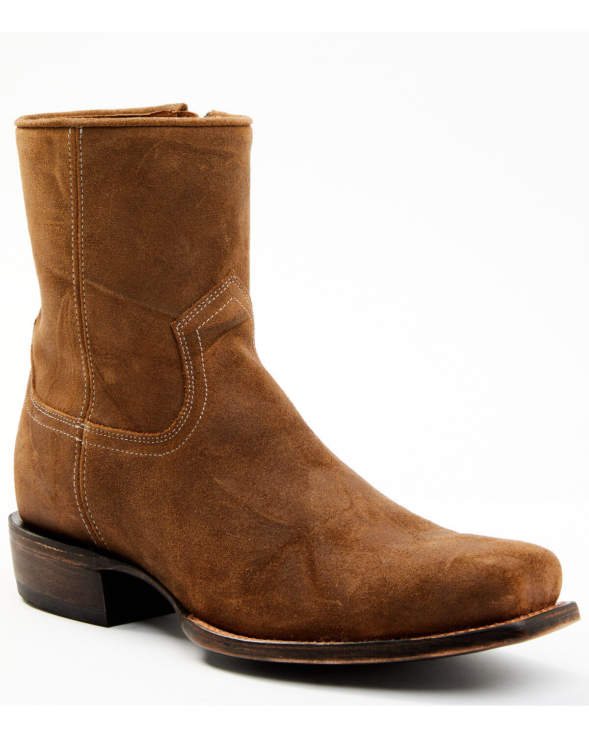 Men's Moonshine Spirit Pancho Roughout Western Boots - Square Toe