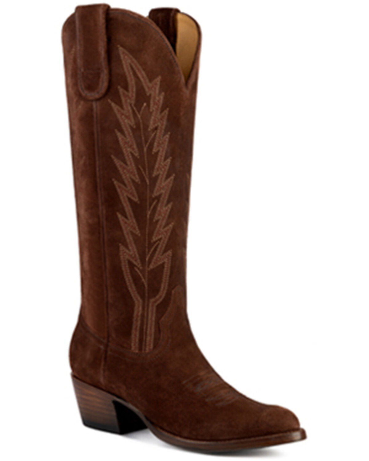 Women's Macie Bean Life's Like A Box Of Chocolates Suede Tall Western