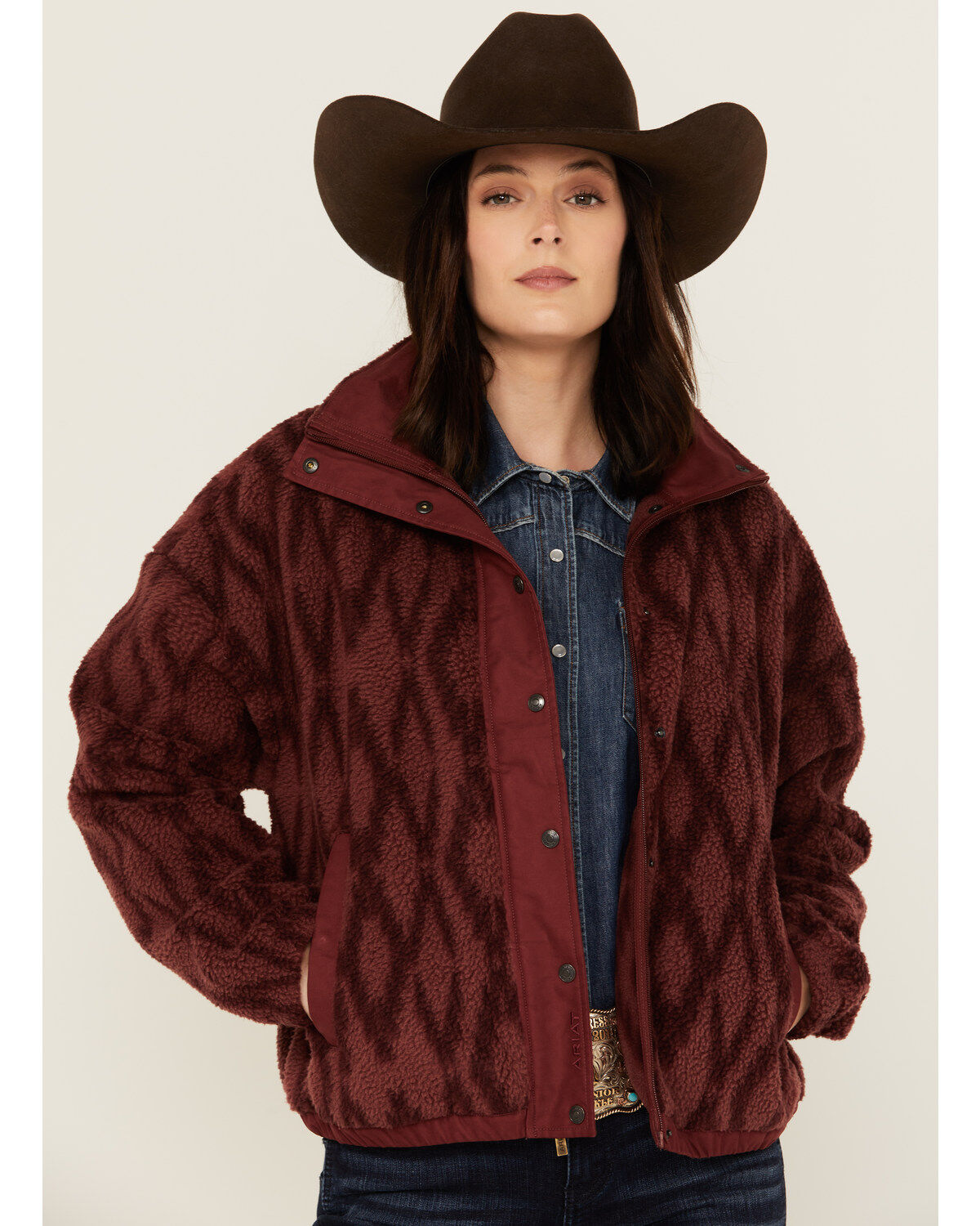 Women's Ariat Tonal Sherpa Jacket