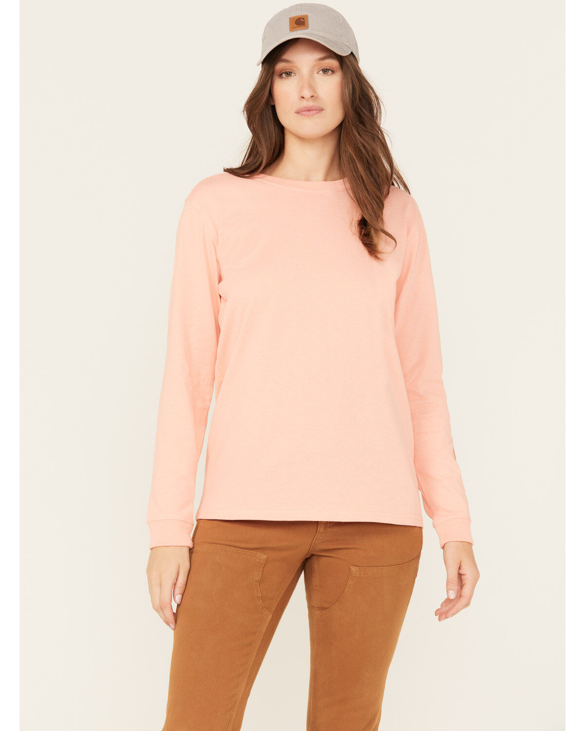 Women's Carhartt Loose Fit Heavyweight Long Sleeve Graphic T-Shirt