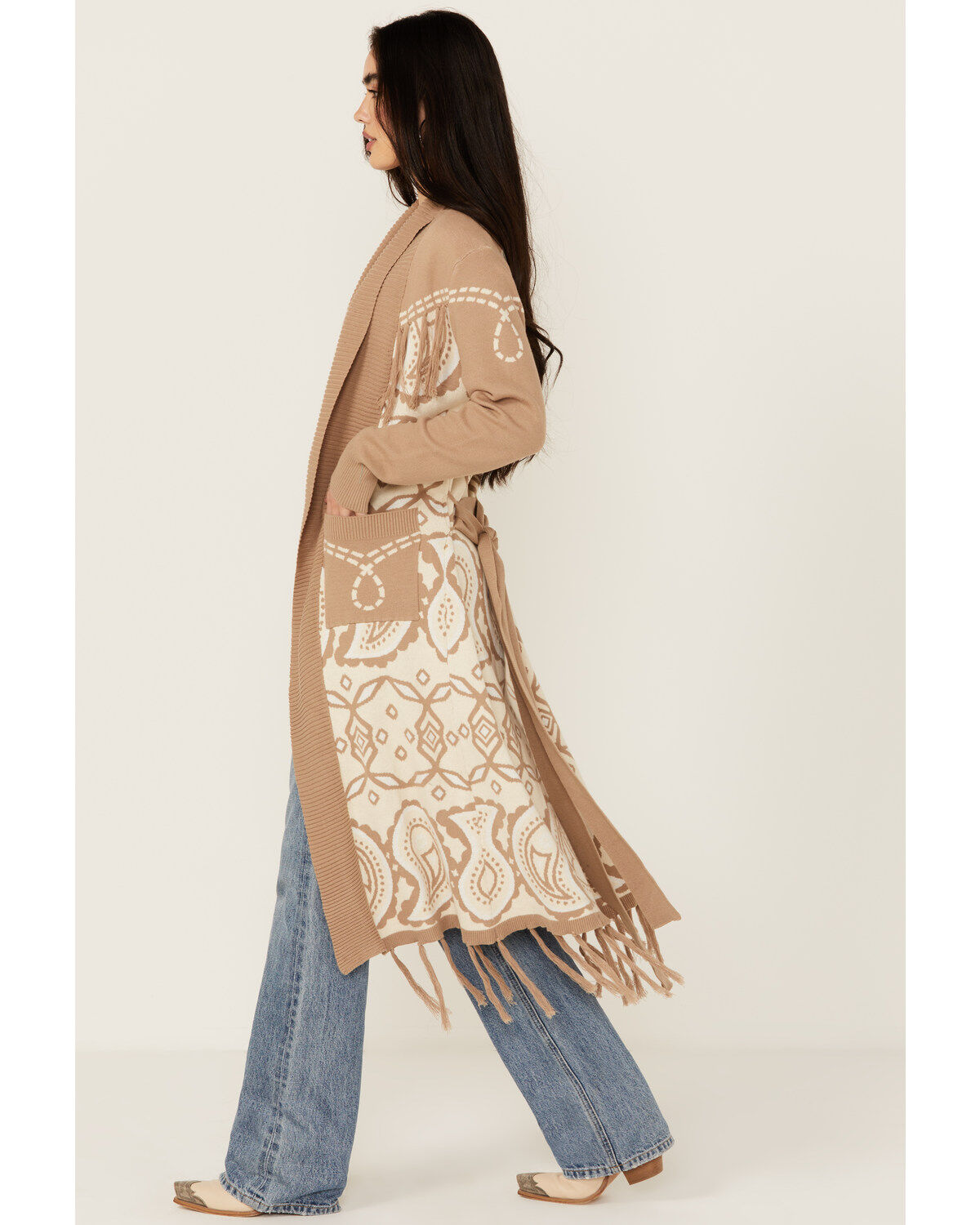Women's Panhandle Paisley Rose Cardigan