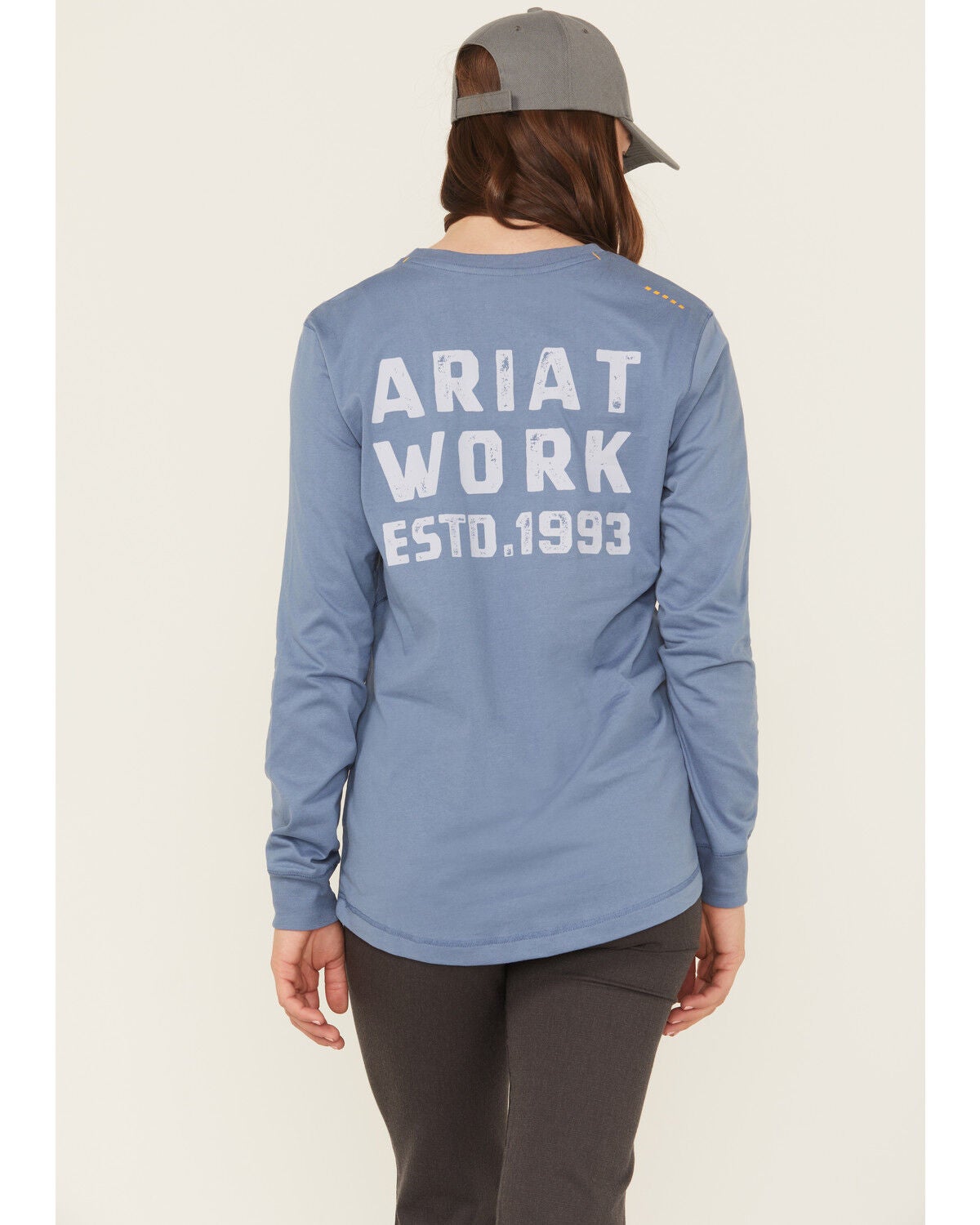Women's Ariat Rebar Workman EST 1993 Long Sleeve Work Tee