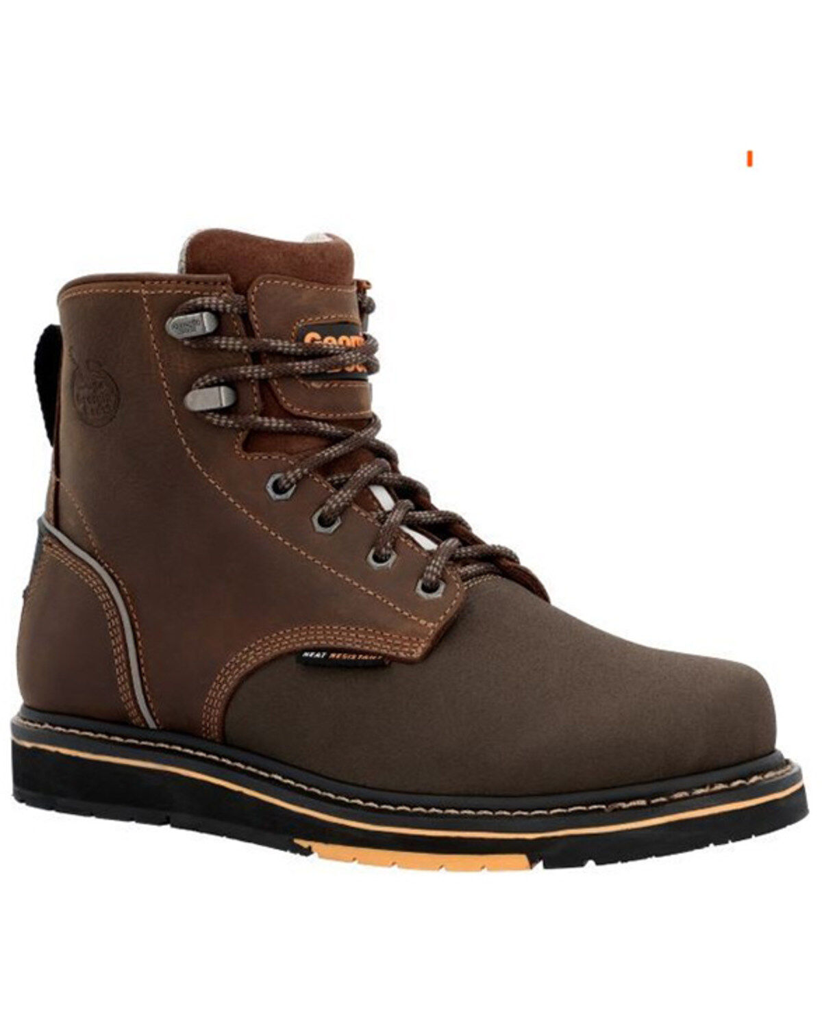 Men's Georgia Boot AMP LT Wedge 6" Lace-Up Work Boots - Composite Toe