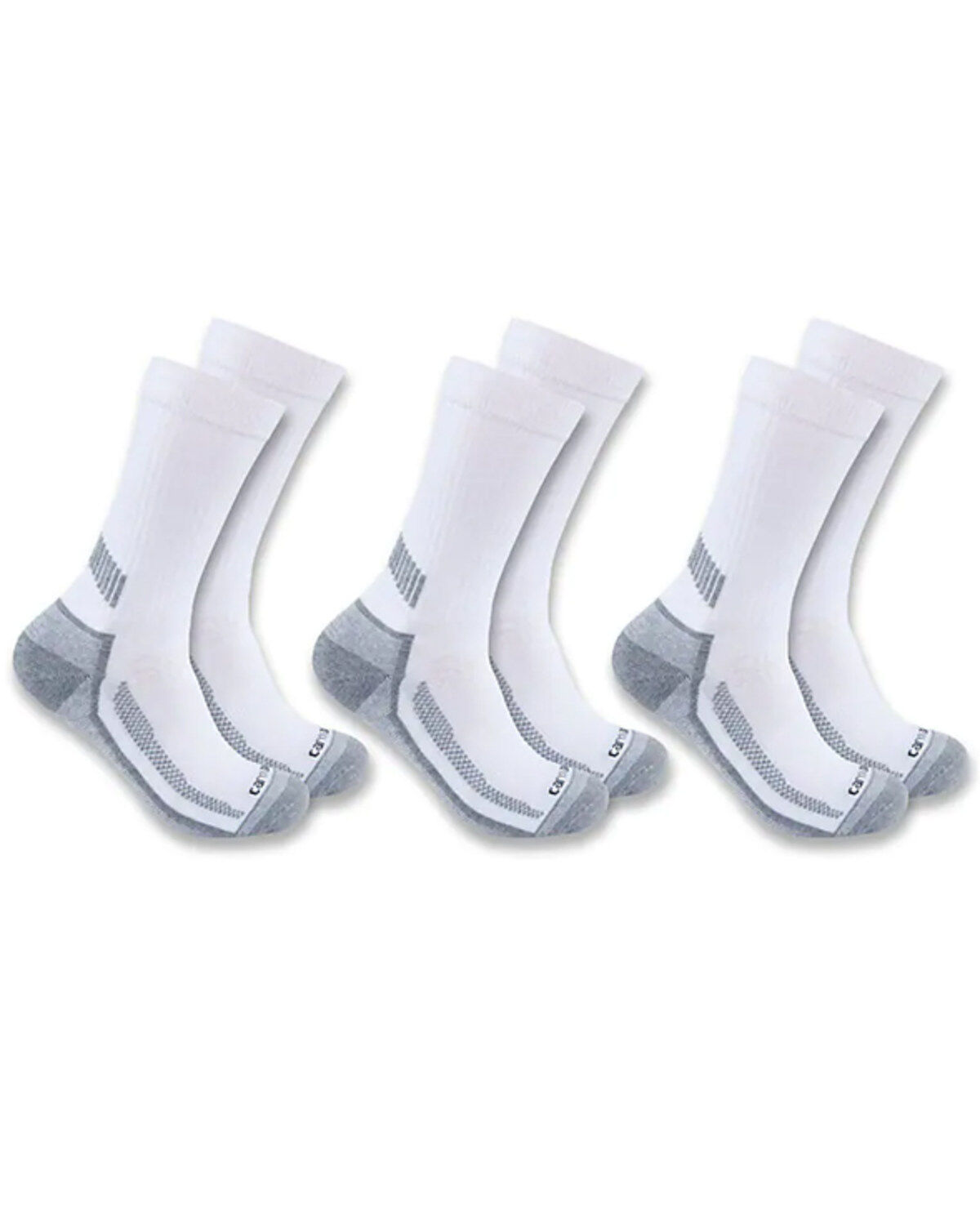 Men's Carhartt Force Midweight Crew Socks - 3-Pack