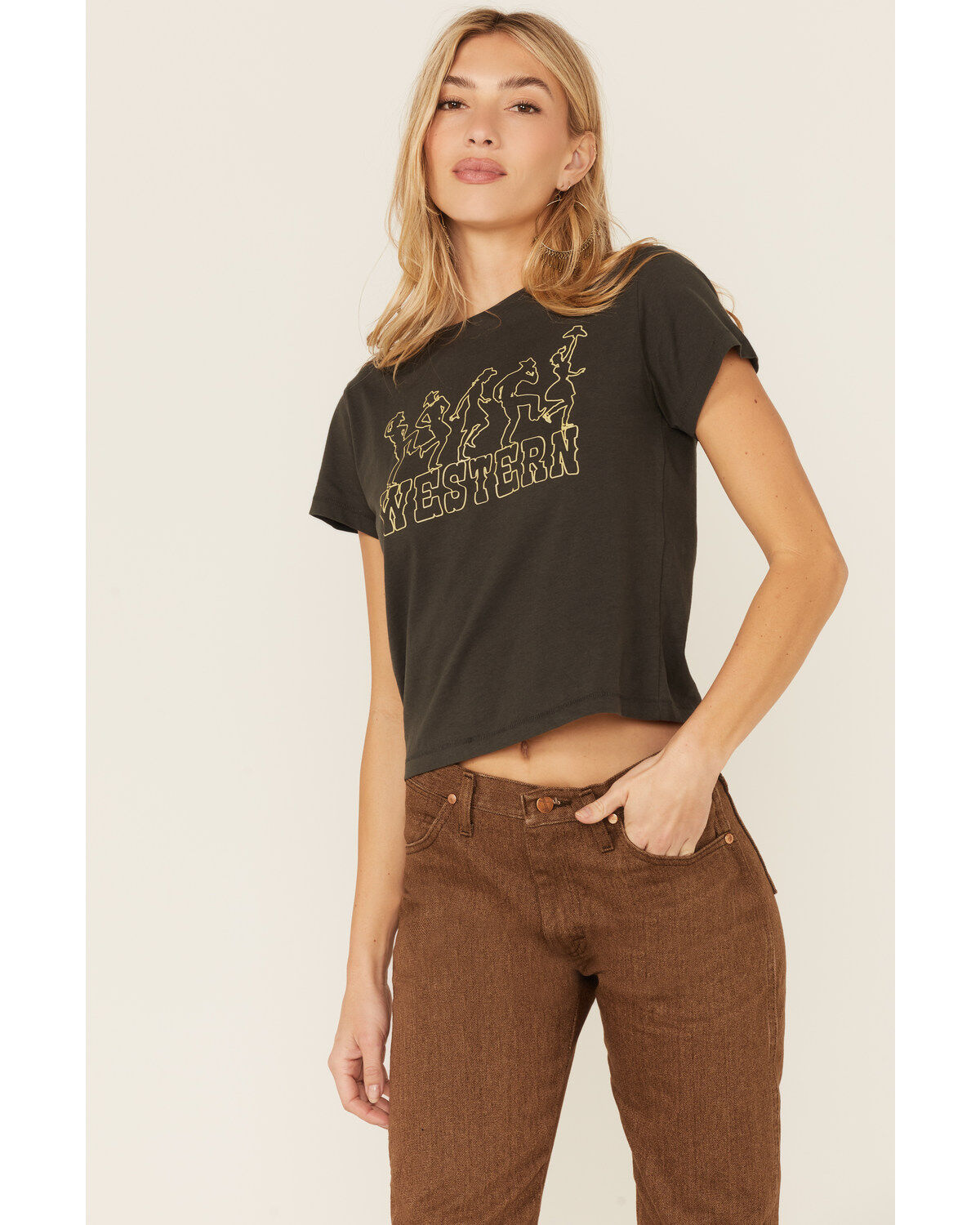 Women's Blended Western Graphic Tee