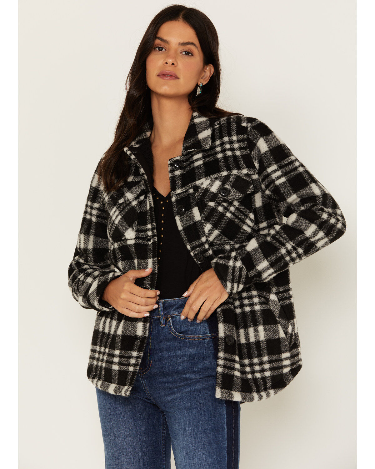 Women's Idyllwind Plaid Print Viola Fleece Shirt