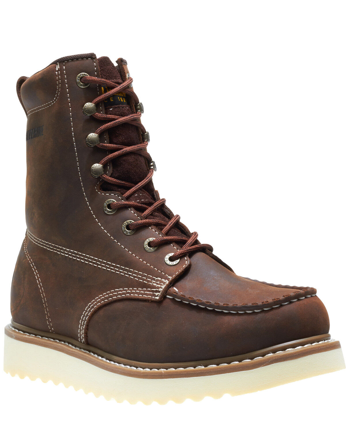 Men's Wolverine Loader Work Boots - Steel Toe