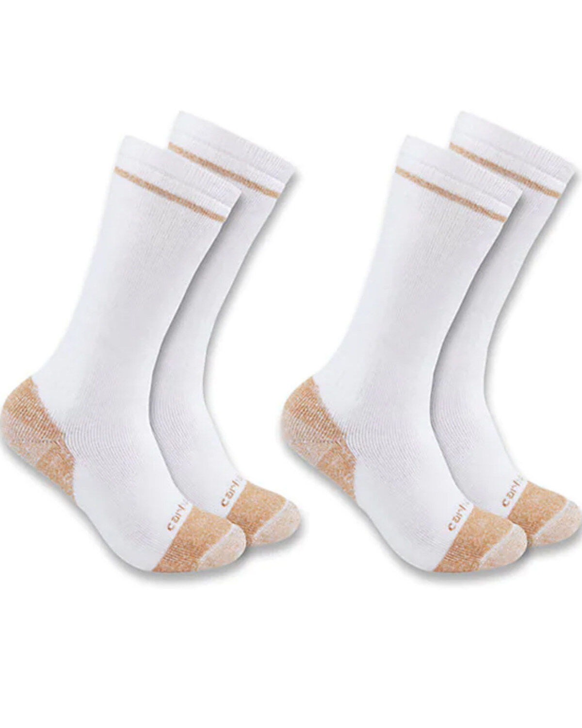 Men's Carhartt Midweight Steel Toe Boot Socks - 2-Pack