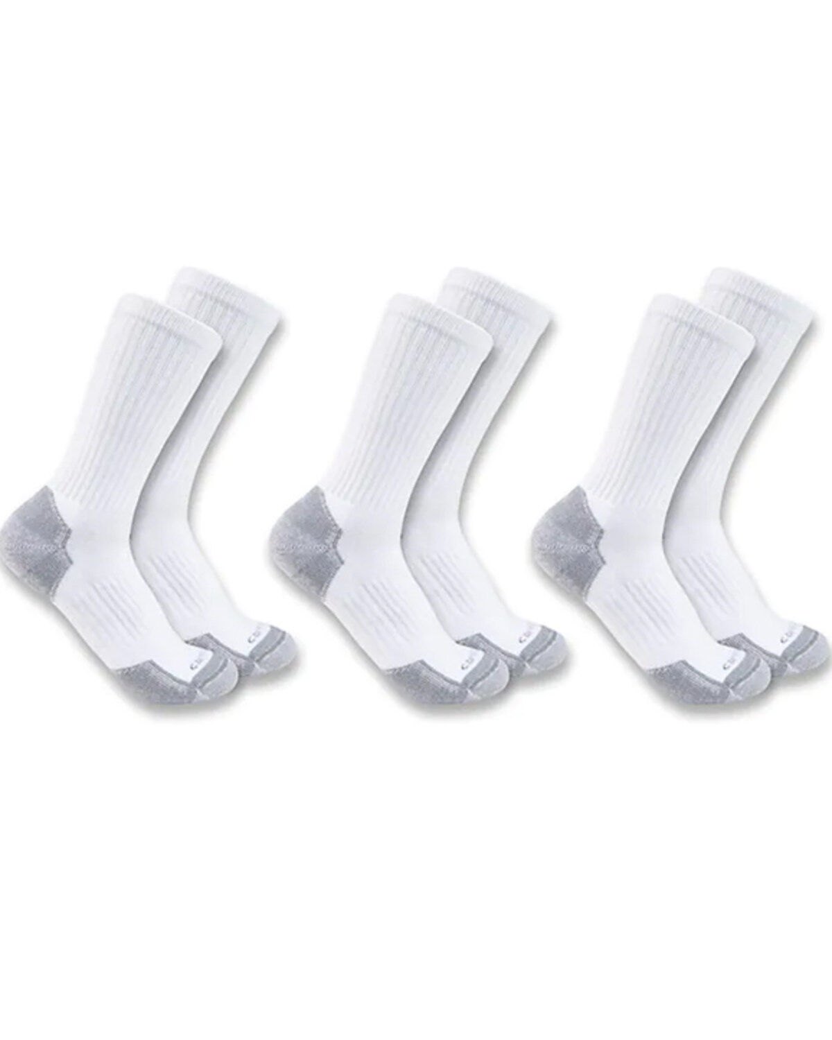 Men's Carhartt Midweight Crew Socks - 3-Pack