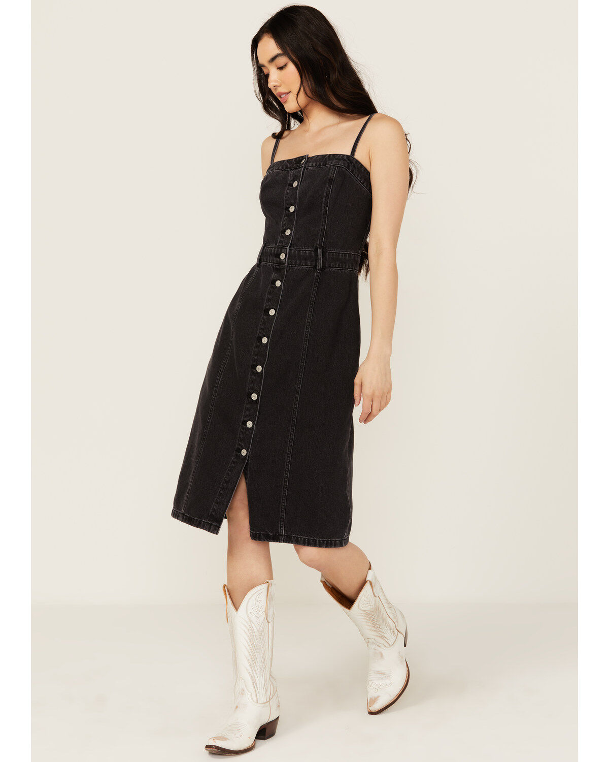 Women's Levi's Denim Bustier Mini Dress