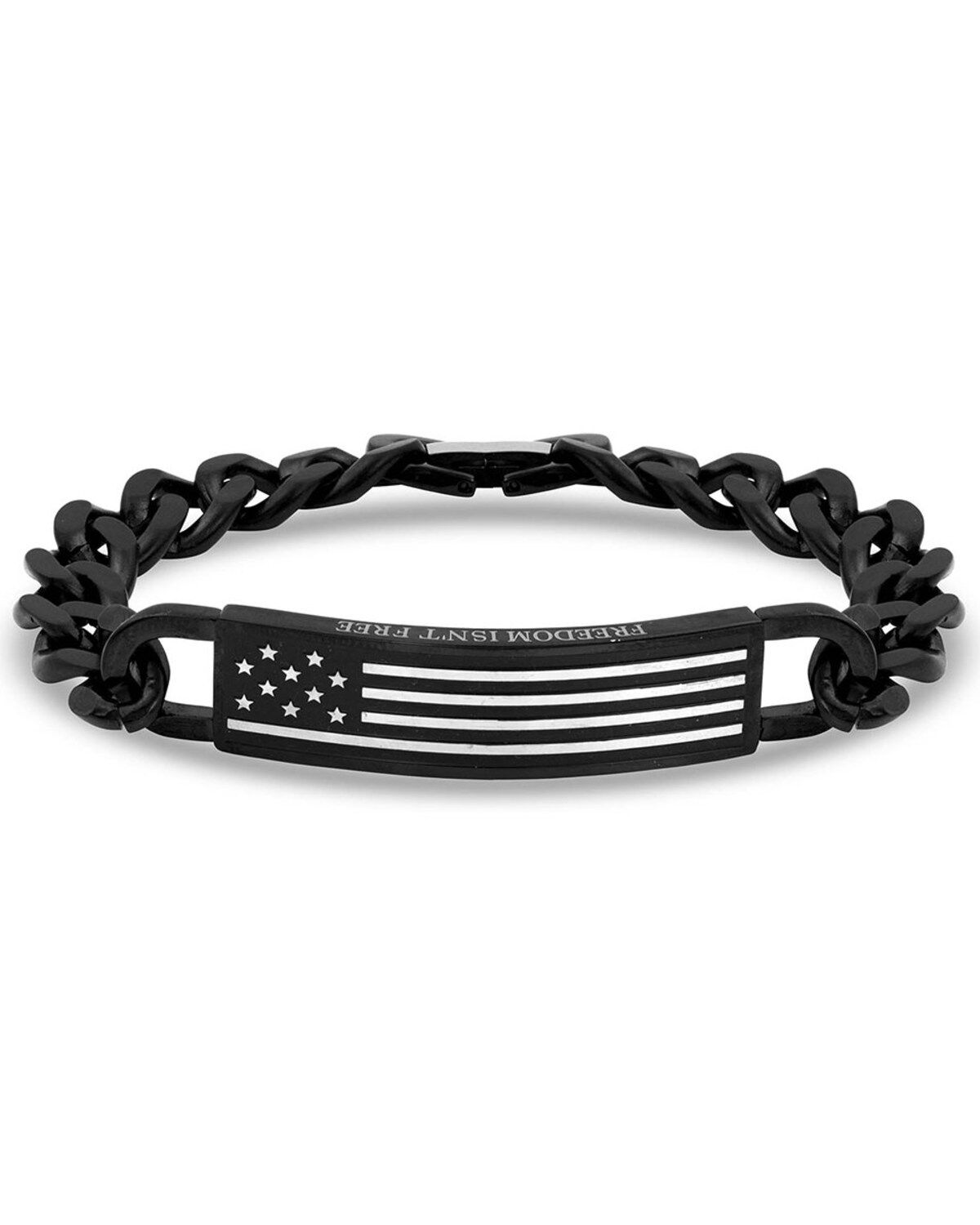 Women's Montana Silversmiths Kristy Titus Let Freedom Ring ID Bracelet
