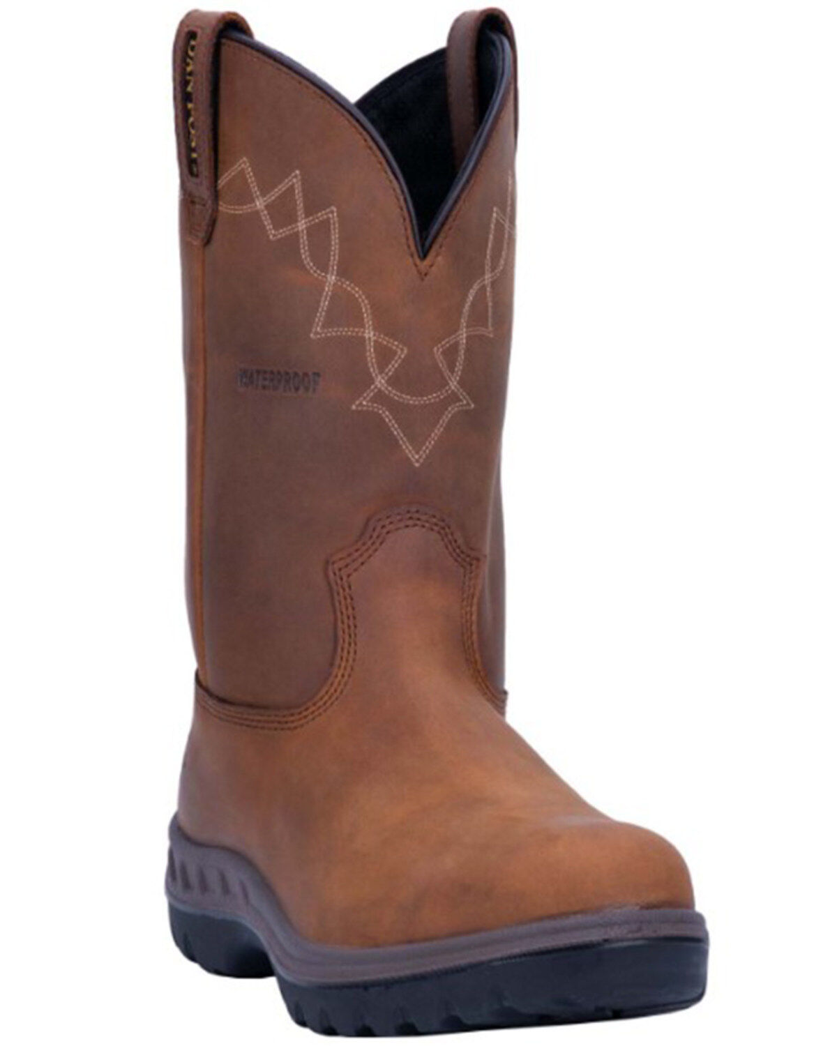 Men's Dan Post Cummins Waterproof Western Work Boots - Soft Toe