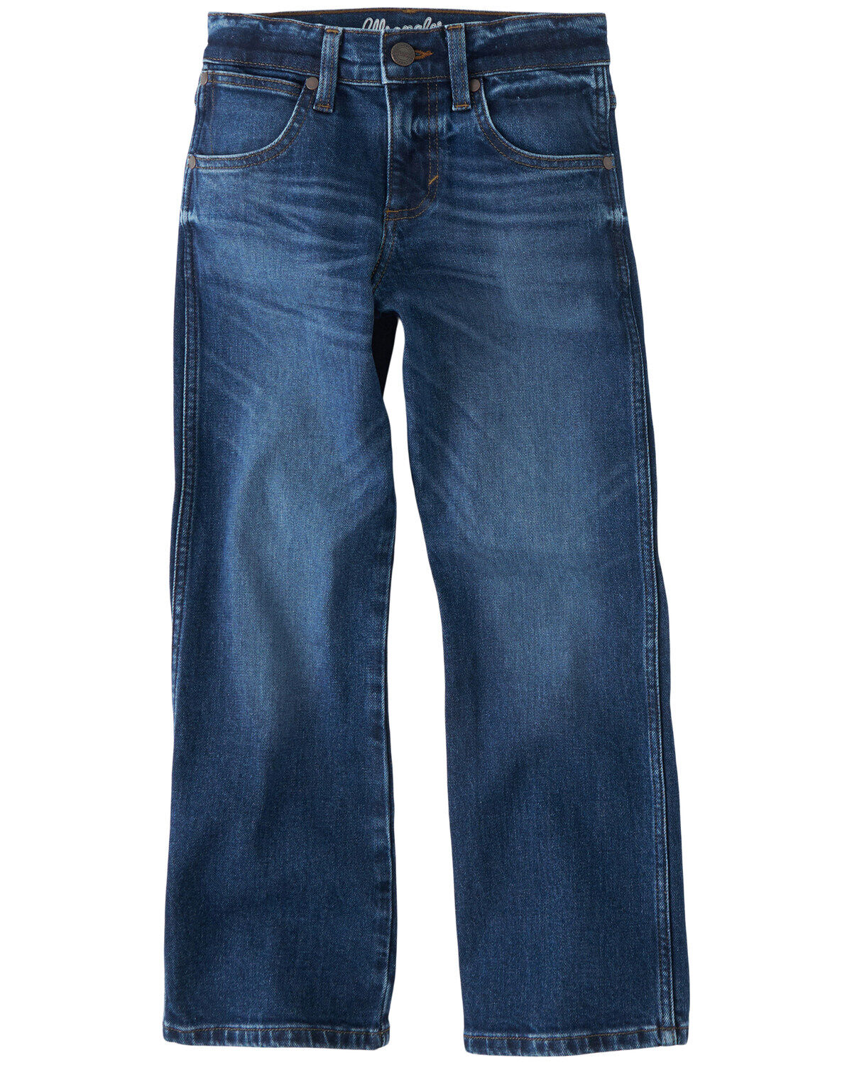 Boys' Wrangler Retro Troxler Dark Wash Relaxed Bootcut Stretch Denim J
