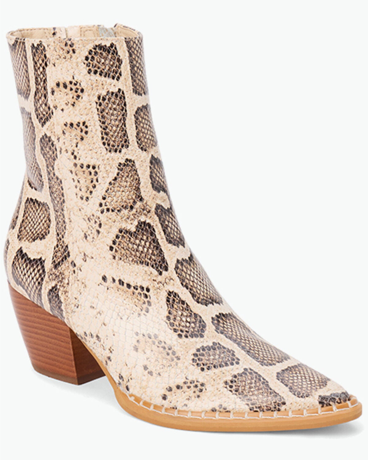 Women's Matisse Caty Snake Print Ankle Boots - Round Toe