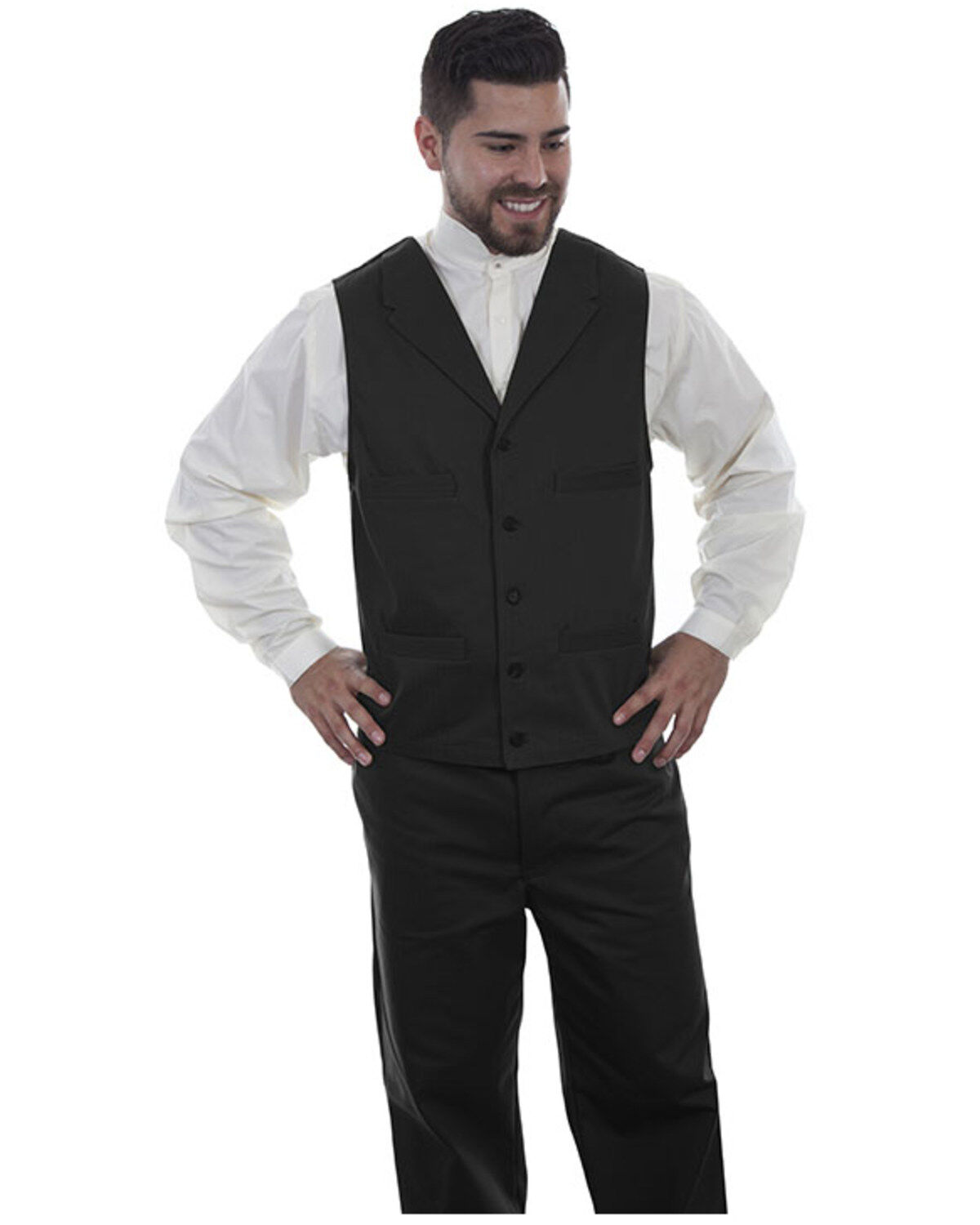 Men's Scully Herringbone Vest