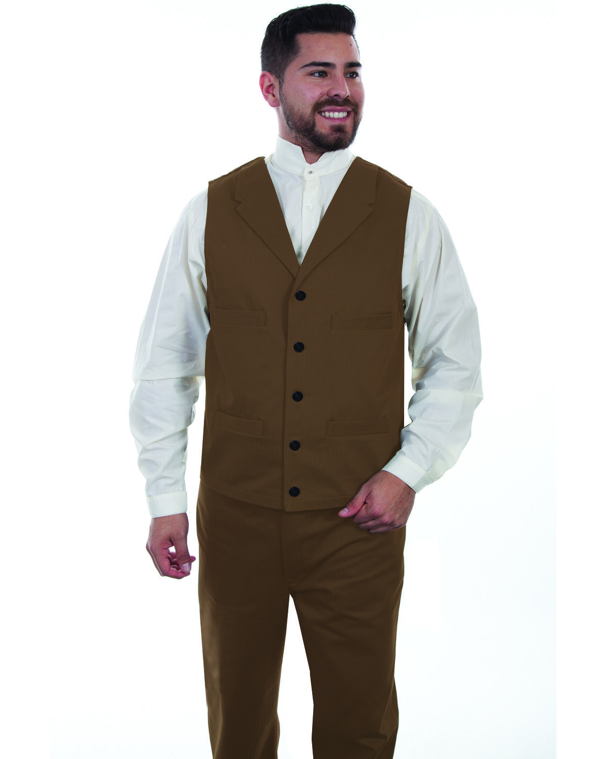Men's Scully Herringbone Vest
