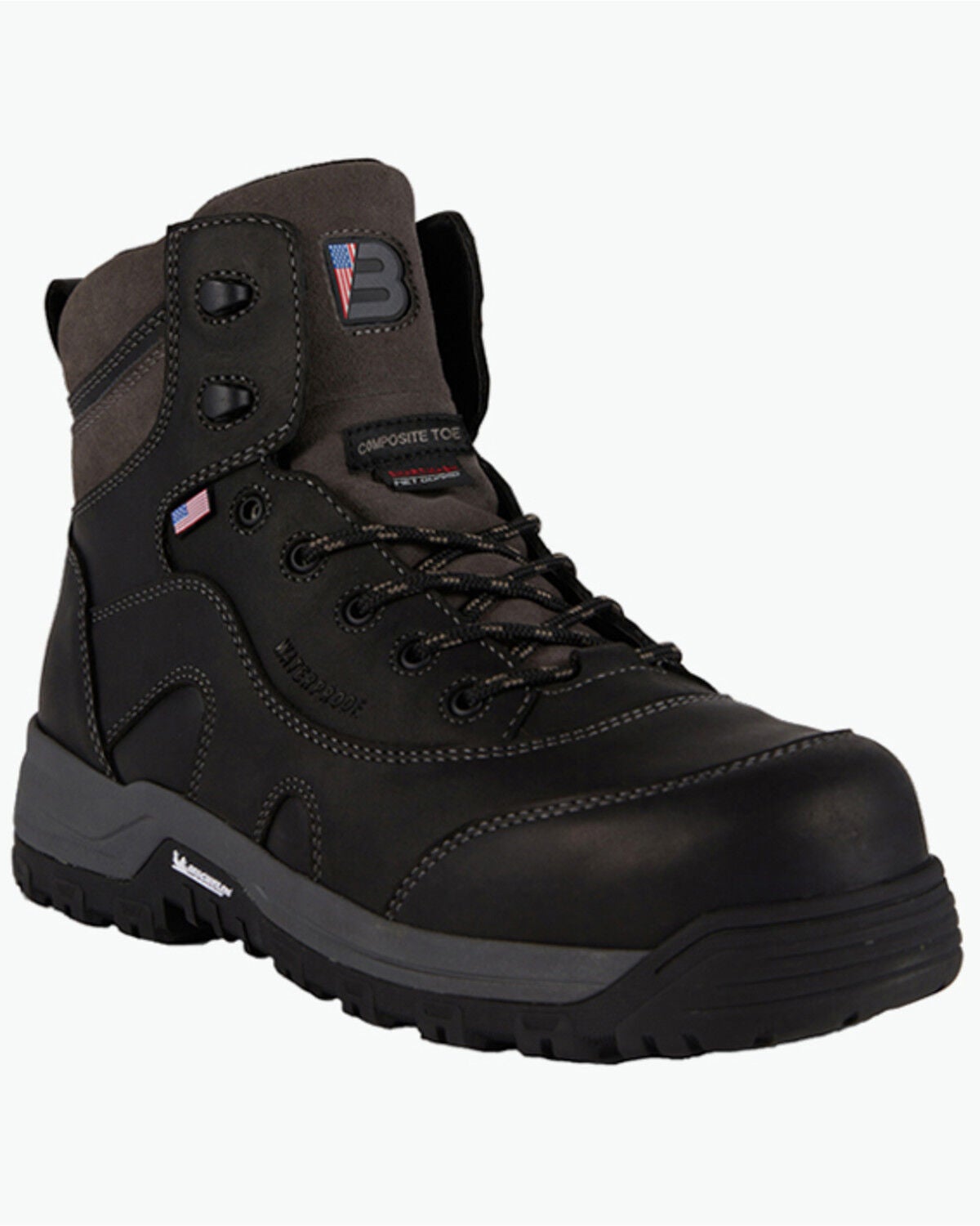 Men's US Boot 6" Ironmaster Internal Metatarsal Waterproof Work Boots