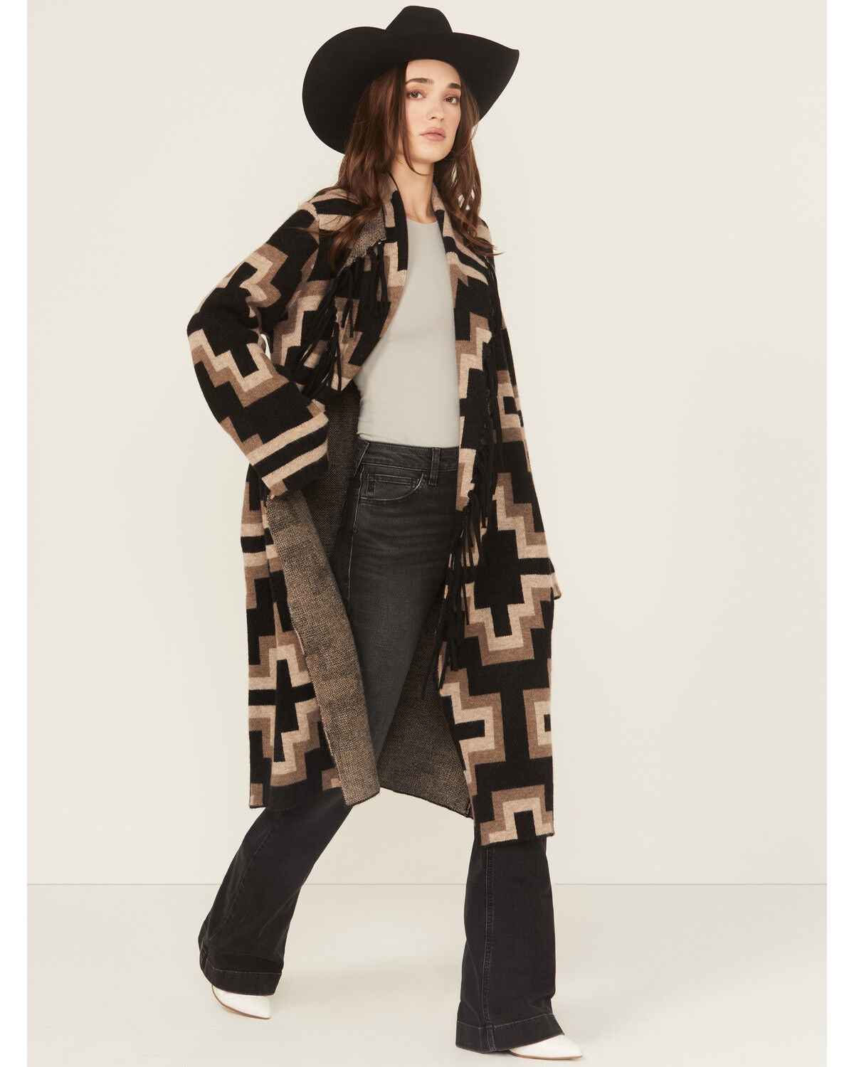 Women's Ariat Southwestern Print Barrel Cardigan
