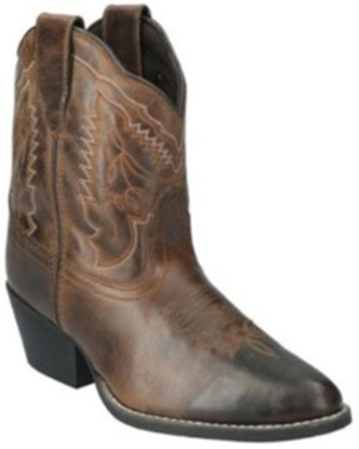 Women's Smoky Mountain Daisy Distressed Western Boots - Round Toe