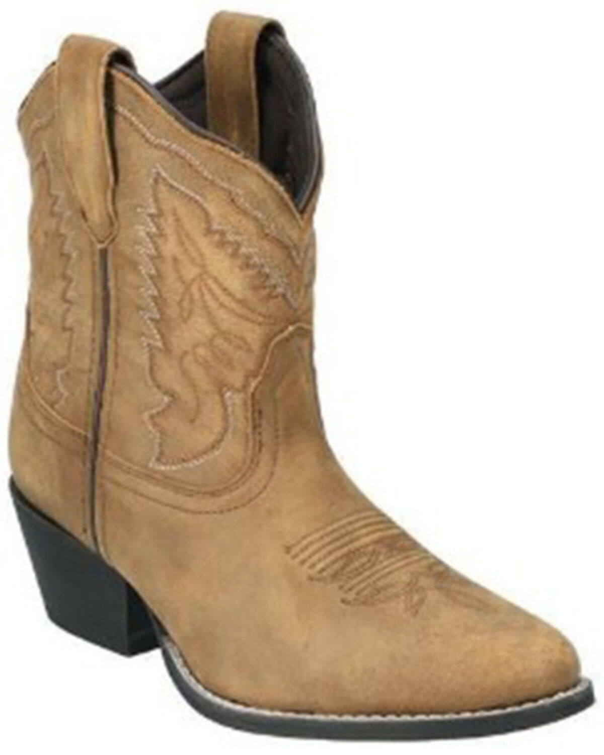 Women's Smoky Mountain Daisy Distressed Western Boots - Round Toe