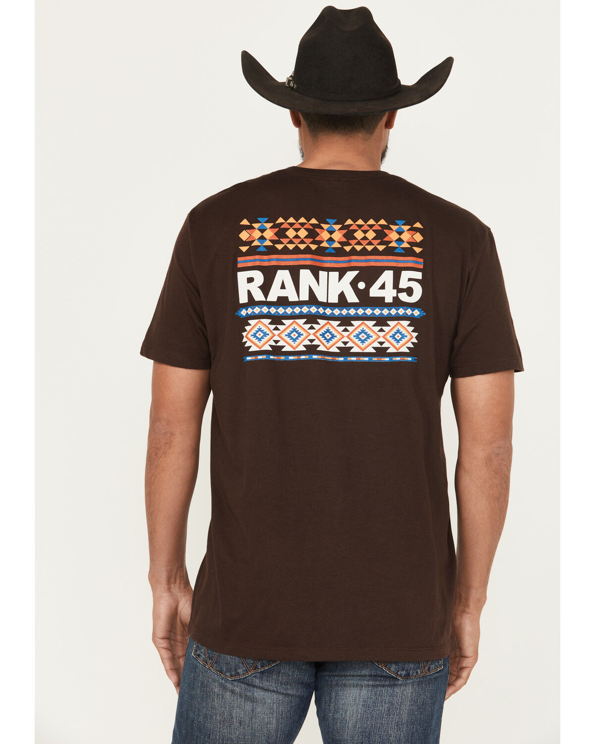 Men's RANK 45 DNA Southwestern Short Sleeve Graphic T-Shirt
