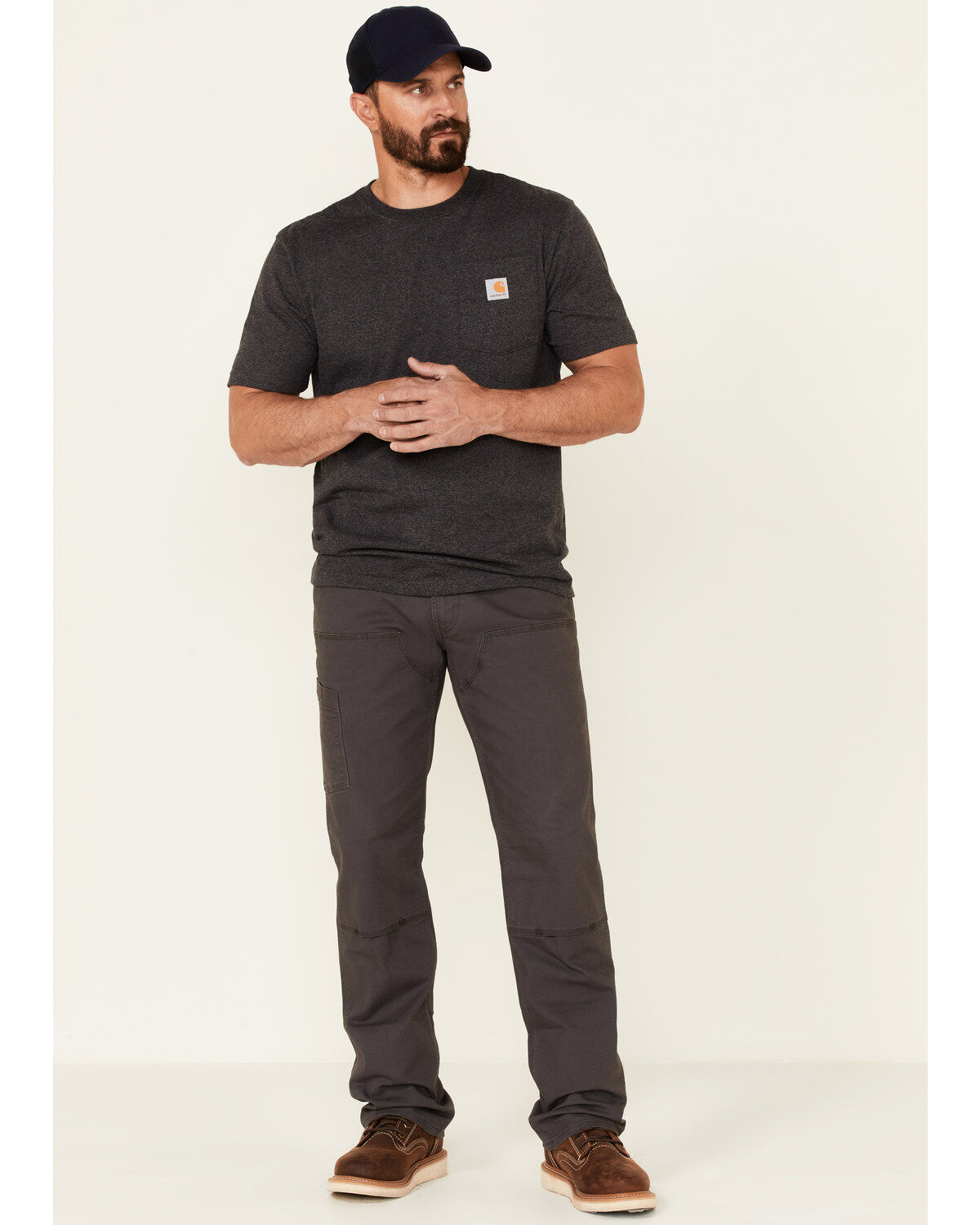 Men's Ariat Rebar M7 Durastretch Made Tough Double Front Straight Leg