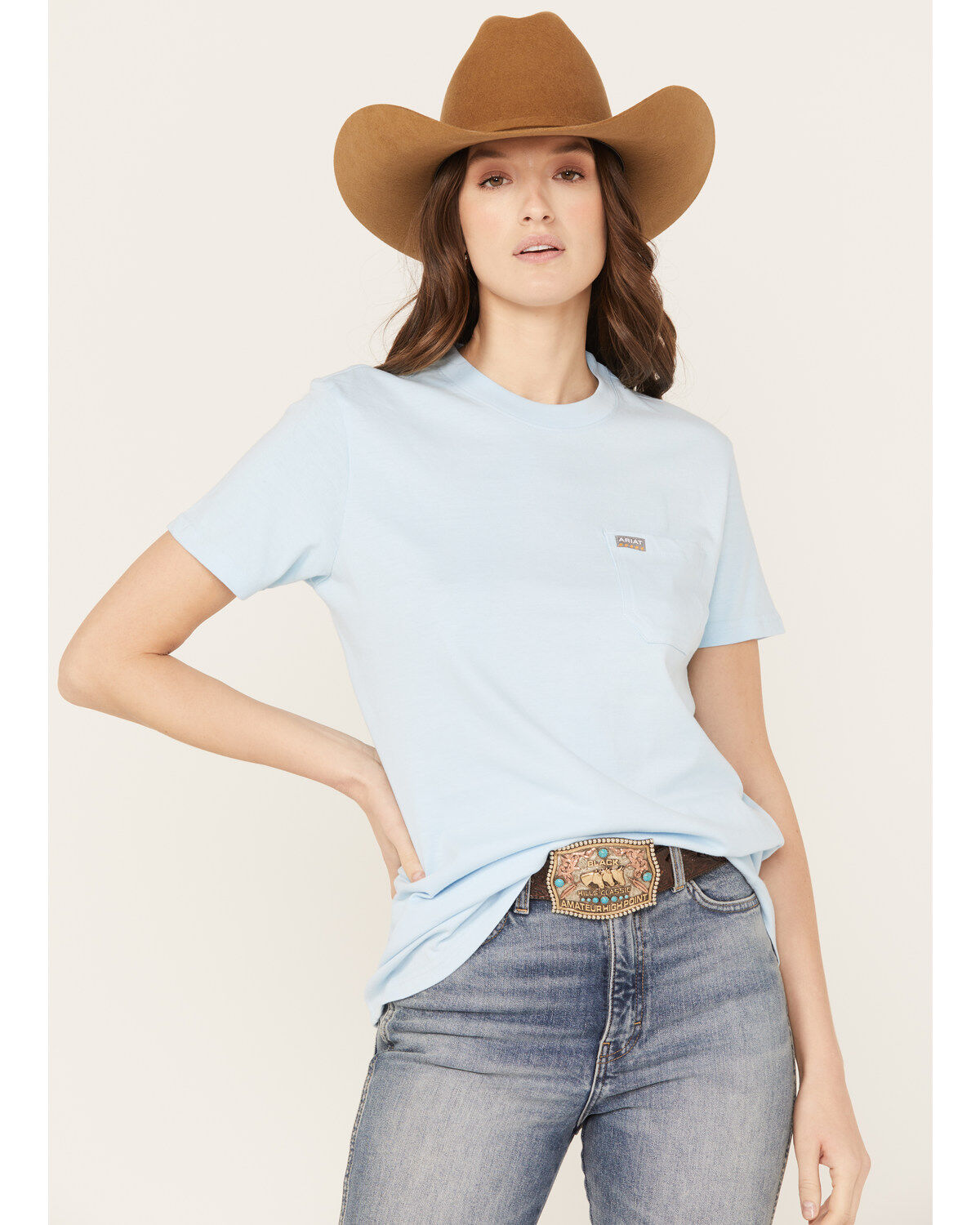 Women's Ariat Rebar Short Sleeve Work Tee