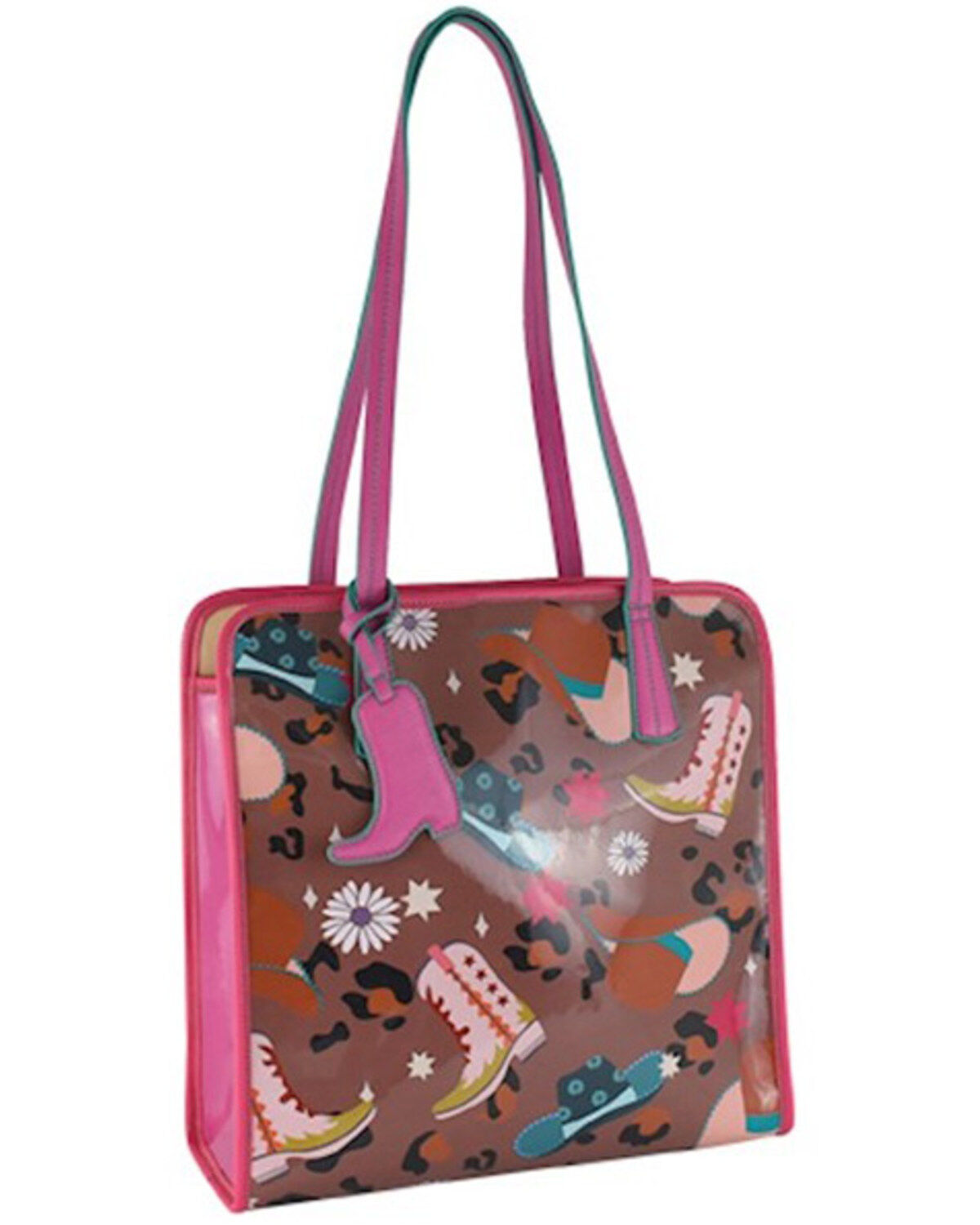 Women's Catchfly Jelly Dome Vintage Hats and Boots Tote