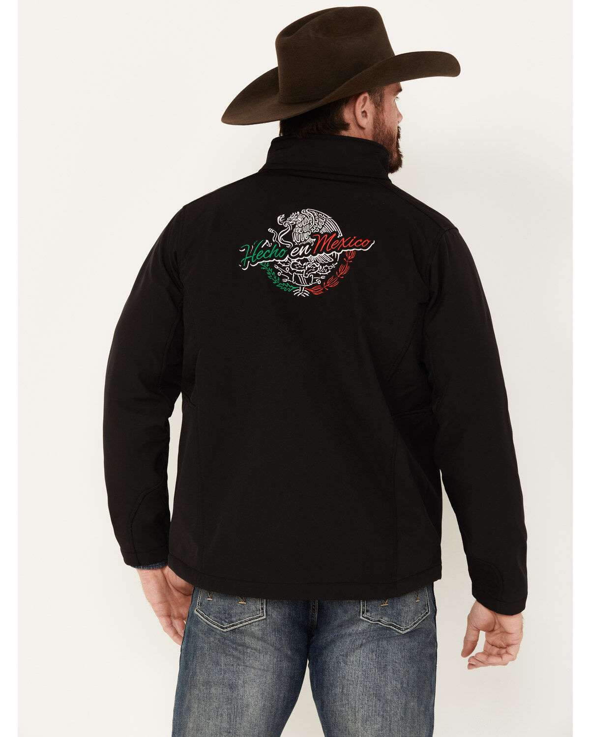Men's Cowboy Hardware Hecho En Mexico Softshell Jacket