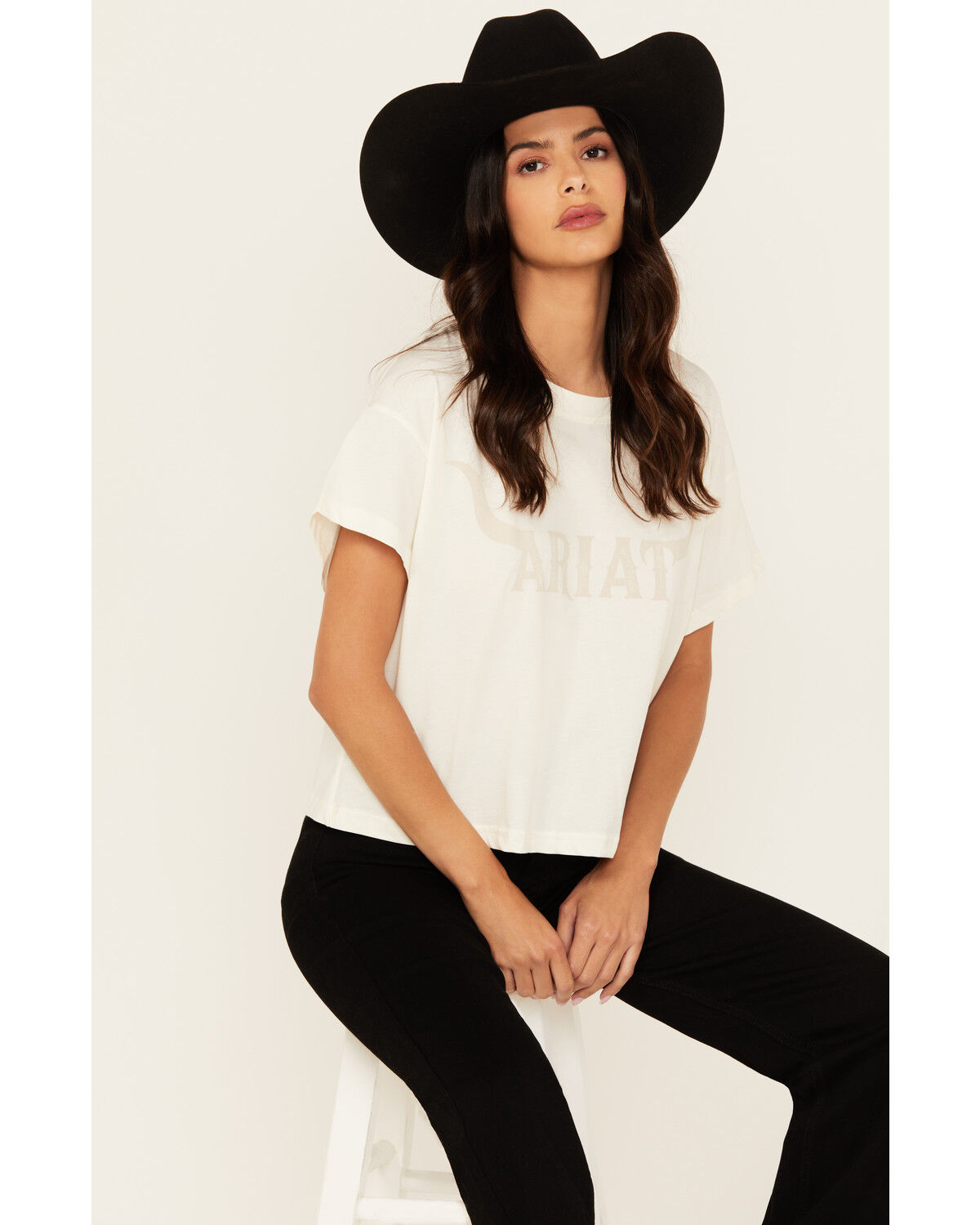 Women's Ariat Wild Hat Short Sleeve Graphic Tee