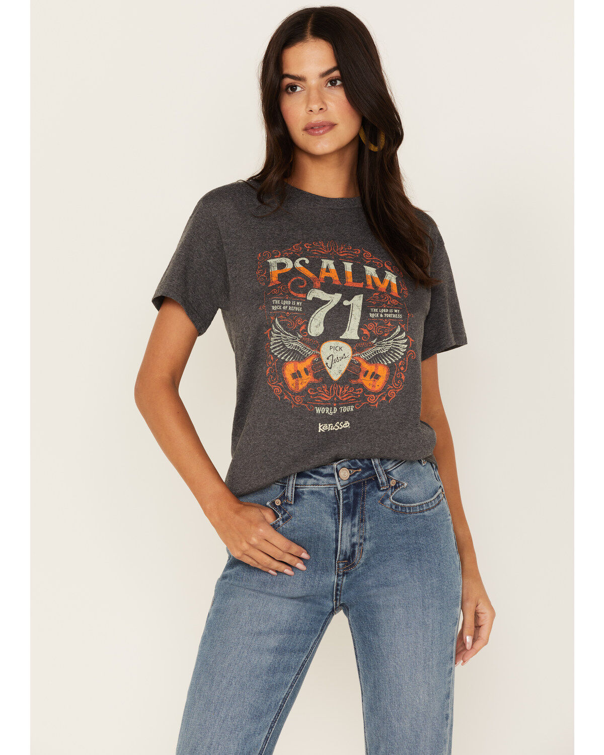 Women's Kerusso Psalm 71 Logo Graphic Tee