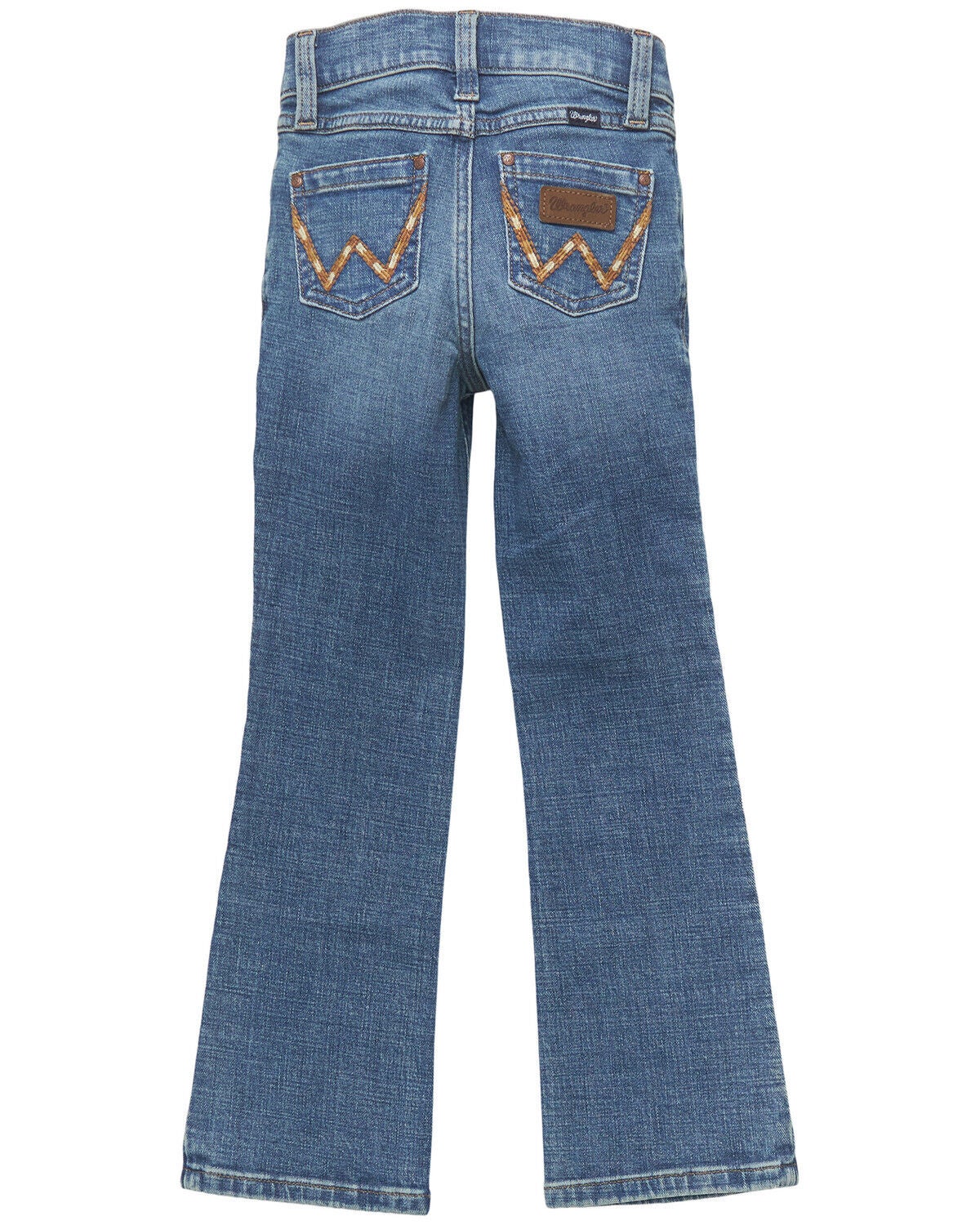 Girls' Wrangler Wendy Medium Wash Bootcut Stretch Denim Jeans