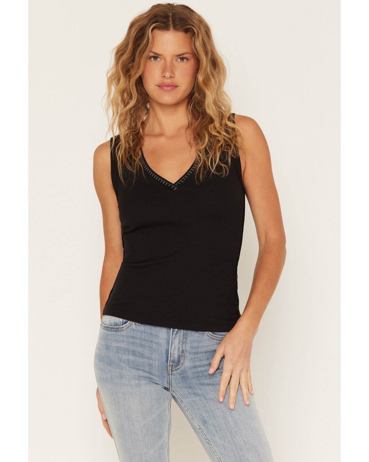Women's Idyllwind Misty Ribbed V Neck Tank
