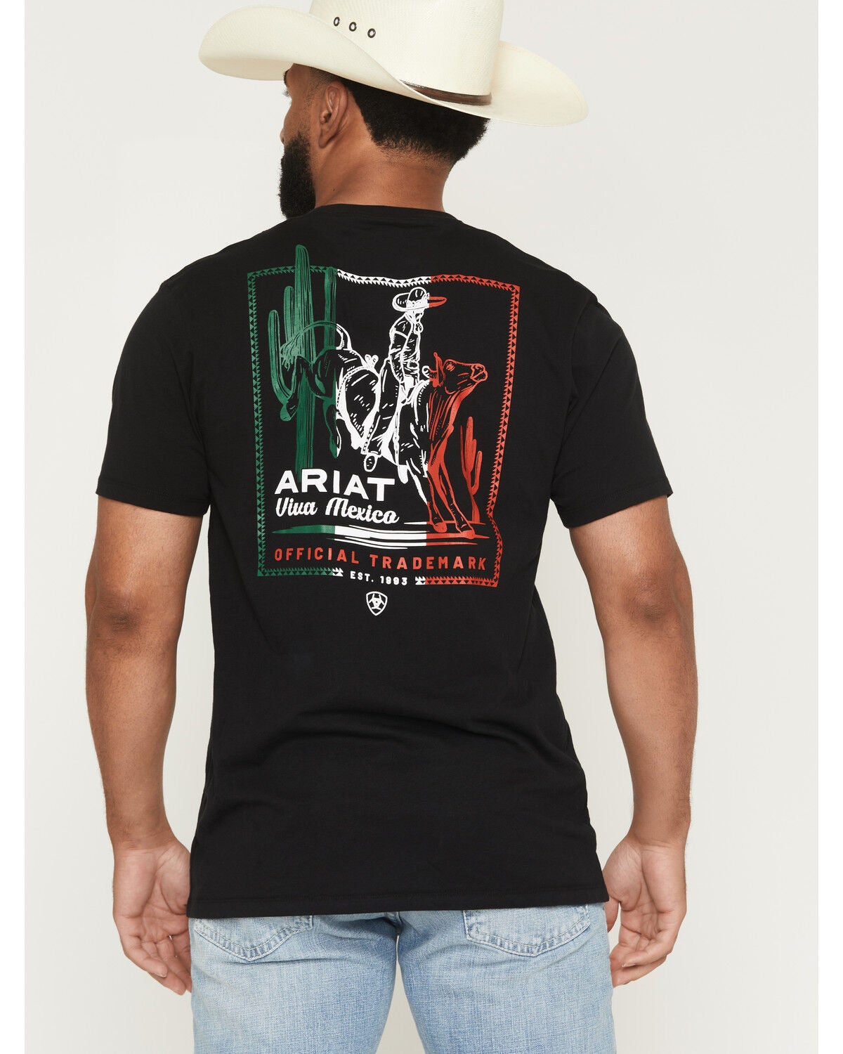 Men's Ariat Bucking Baqueno Short Sleeve Graphic T-Shirt