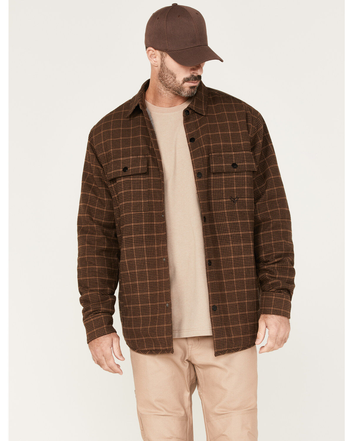 Men's Hawx Sherpa Lined Shirt Jacket