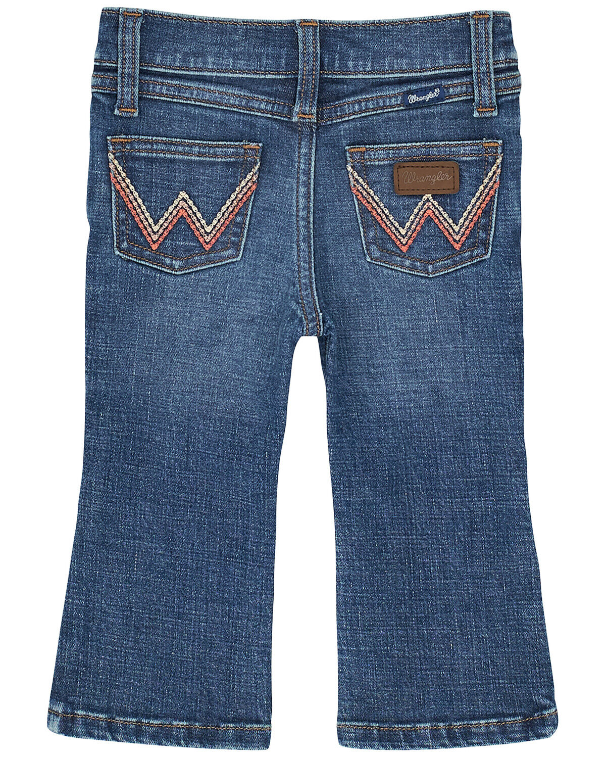 Girls' Wrangler Infant Dark Wash Bootcut Denim Jeans