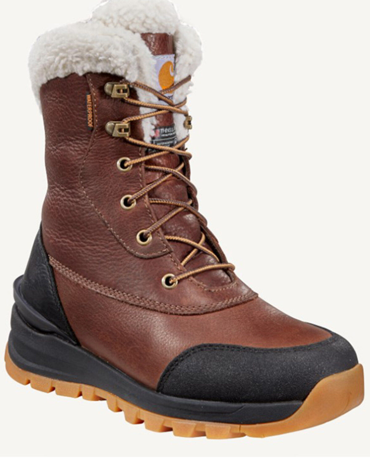 Women's Carhartt Pellston 8" Winter Work Boot - Soft Toe