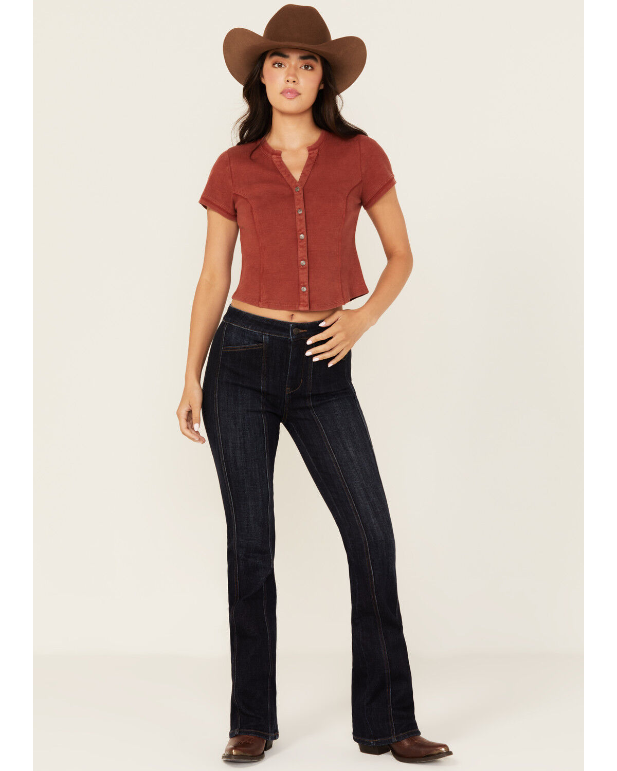 Women's Idyllwind Fontan Dark Wash Legend High Rise Bootcut Comfort St